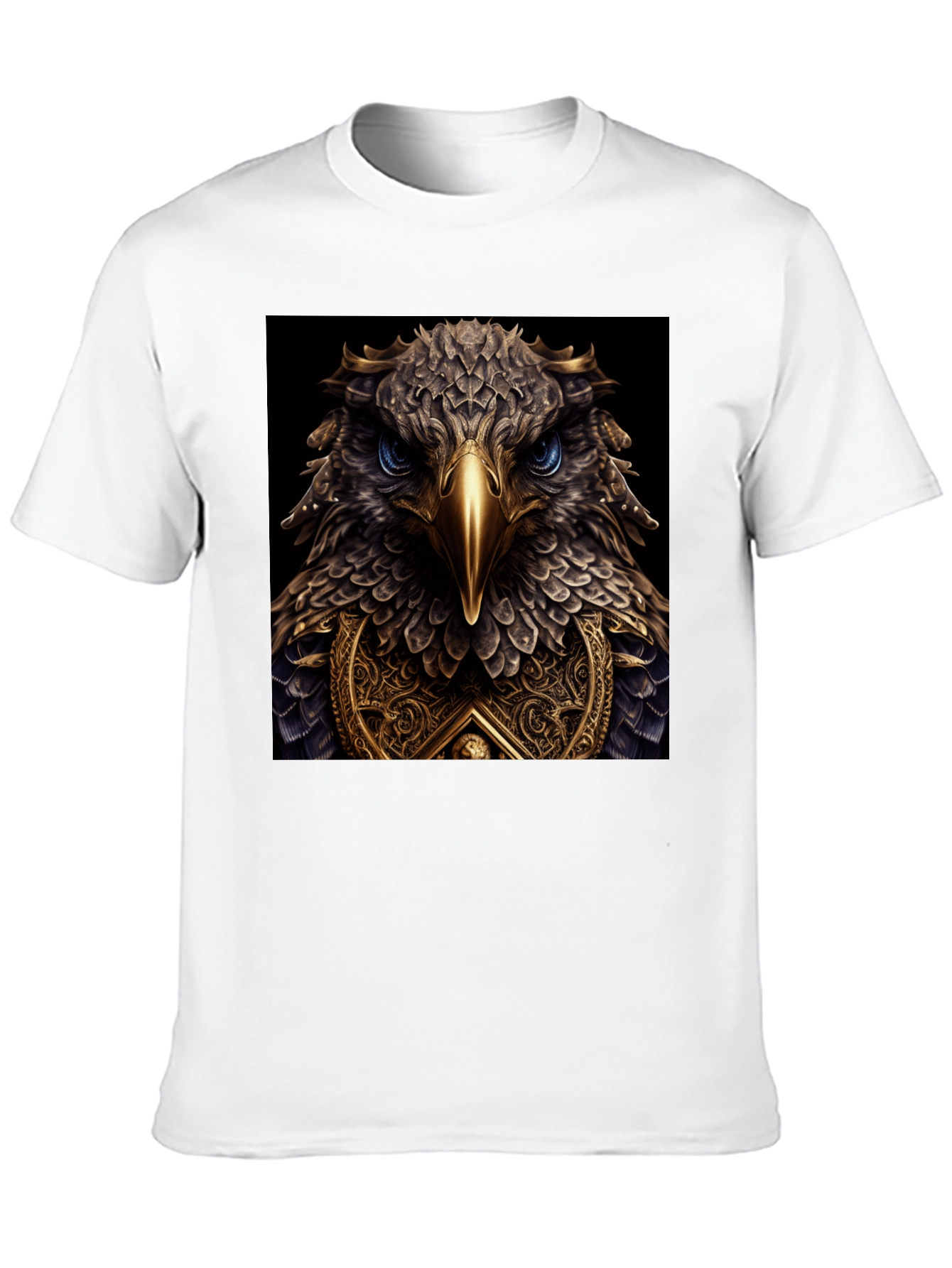 Eagle Crest Graphic Tee - Mens Black T-Shirt