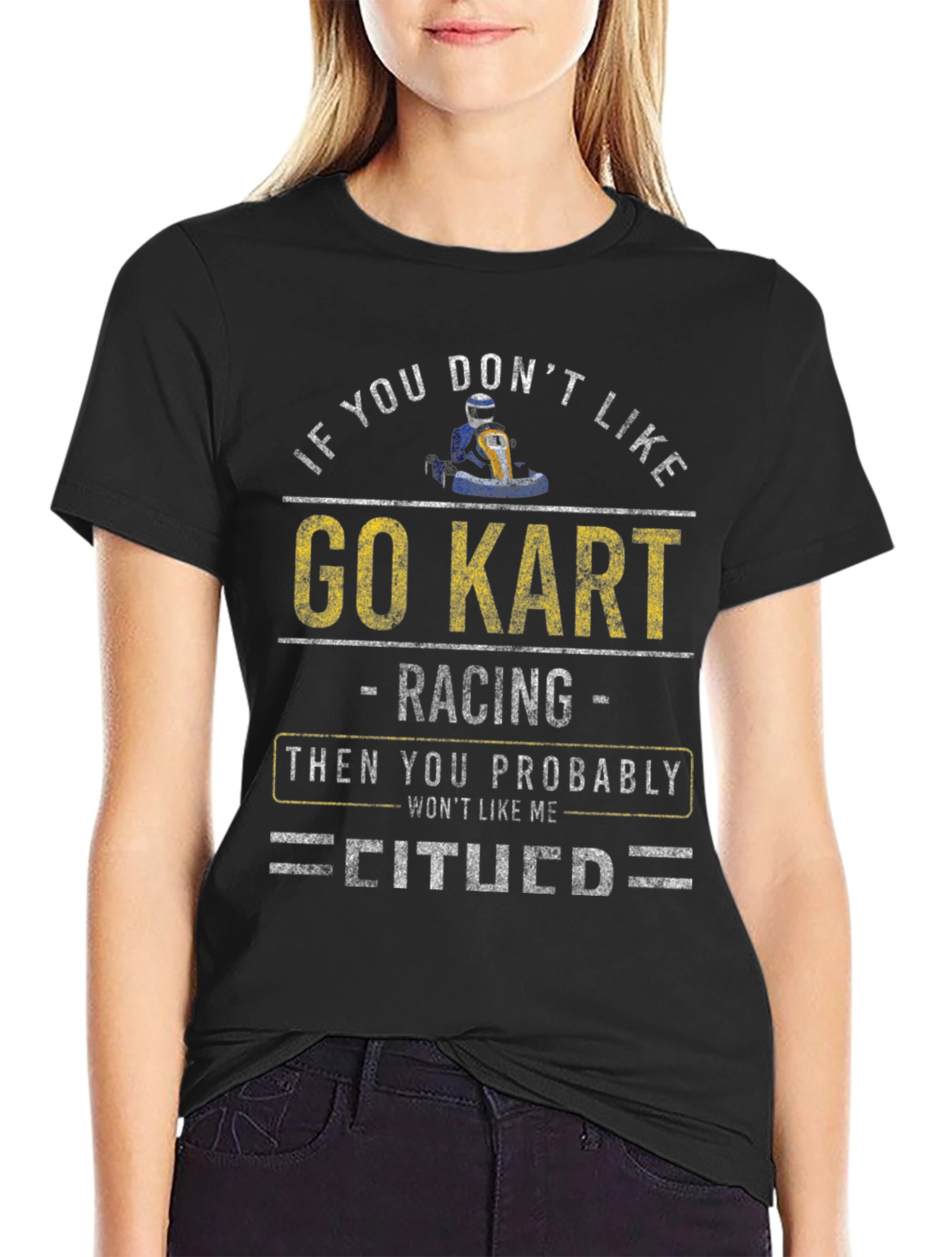 Go Kart Racing Fan T-Shirt - Novelty Apparel