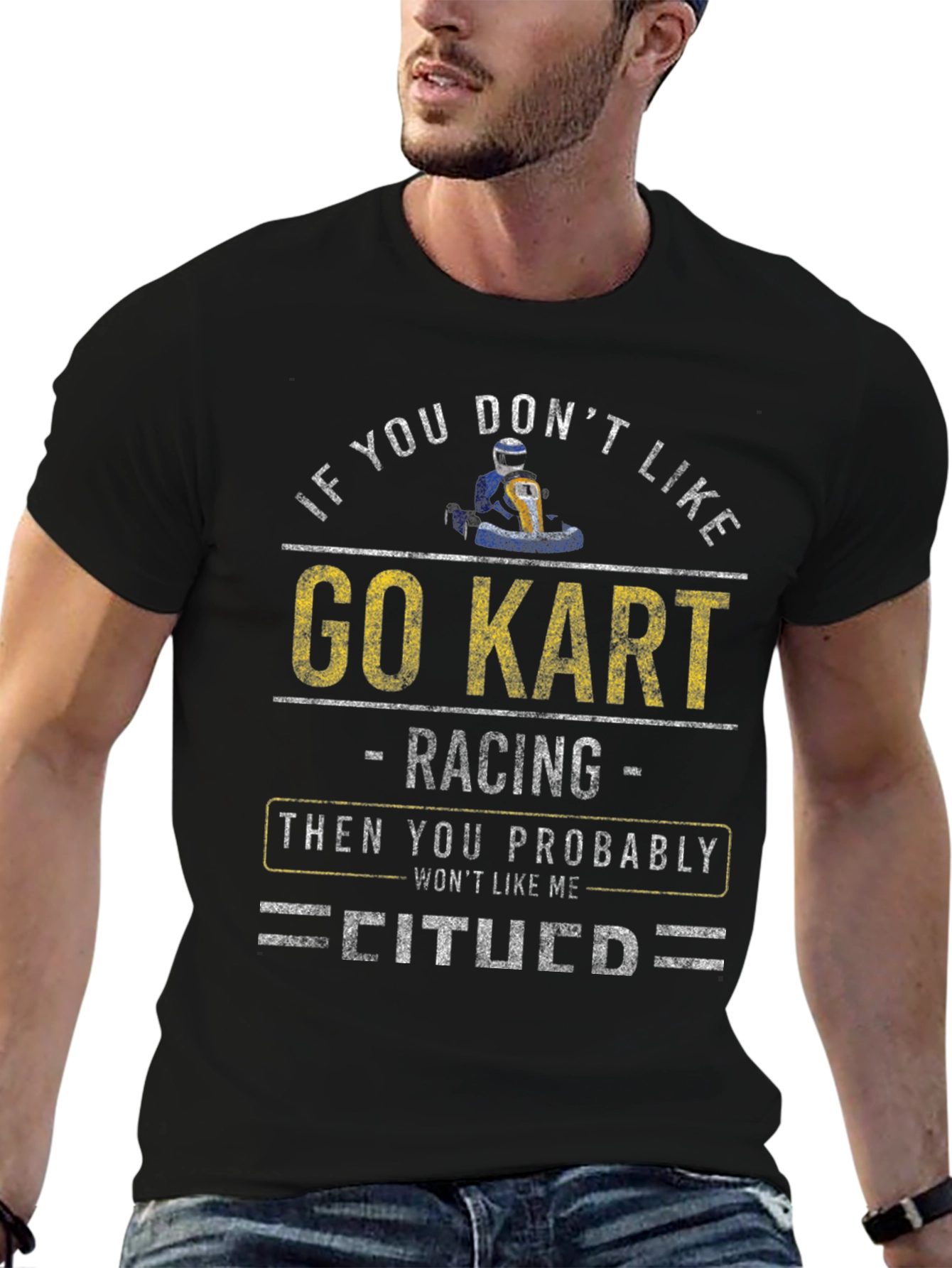 Go Kart Racing Fan T-Shirt - Novelty Apparel