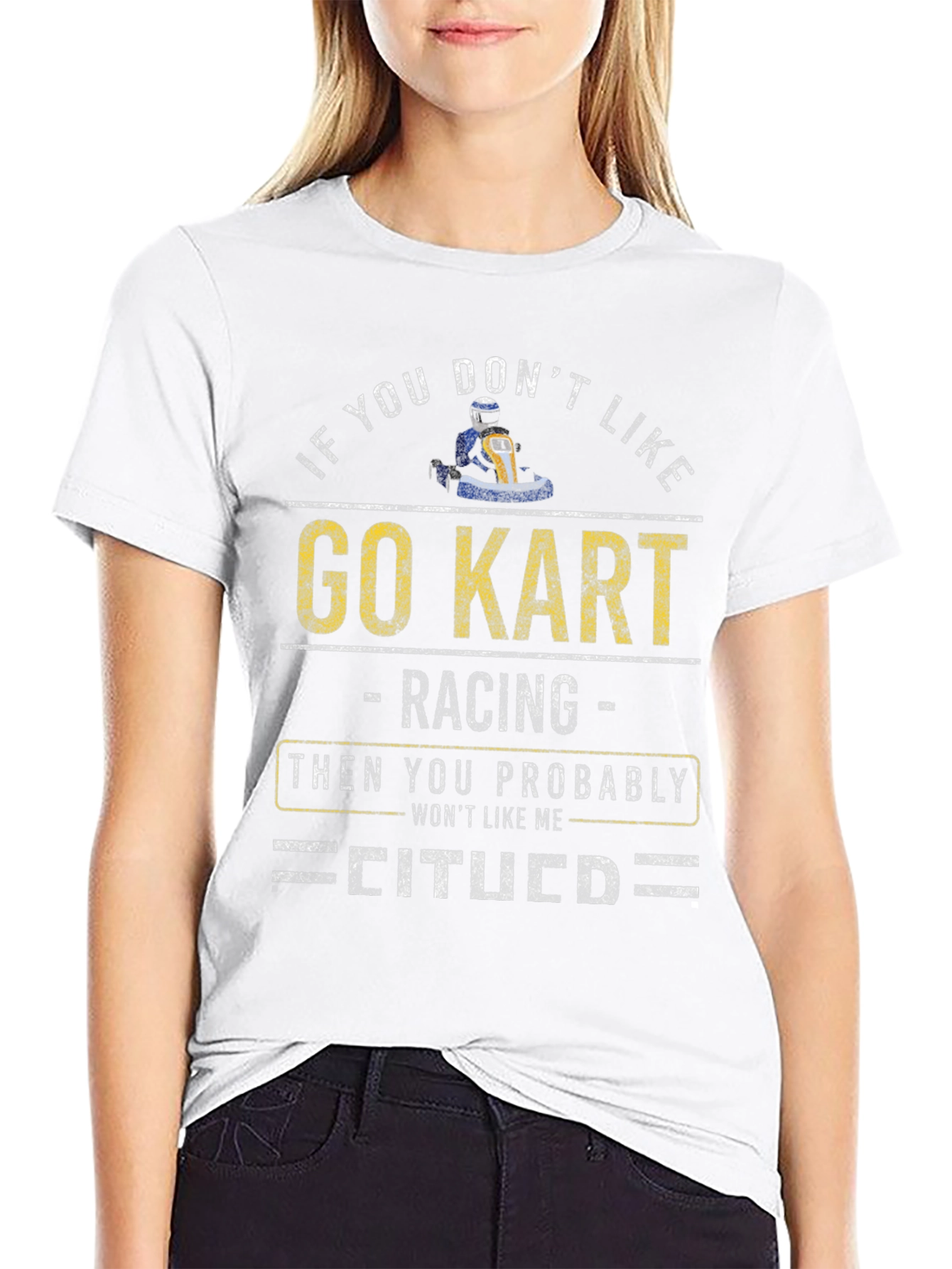 Go Kart Racing Fan T-Shirt - Novelty Apparel