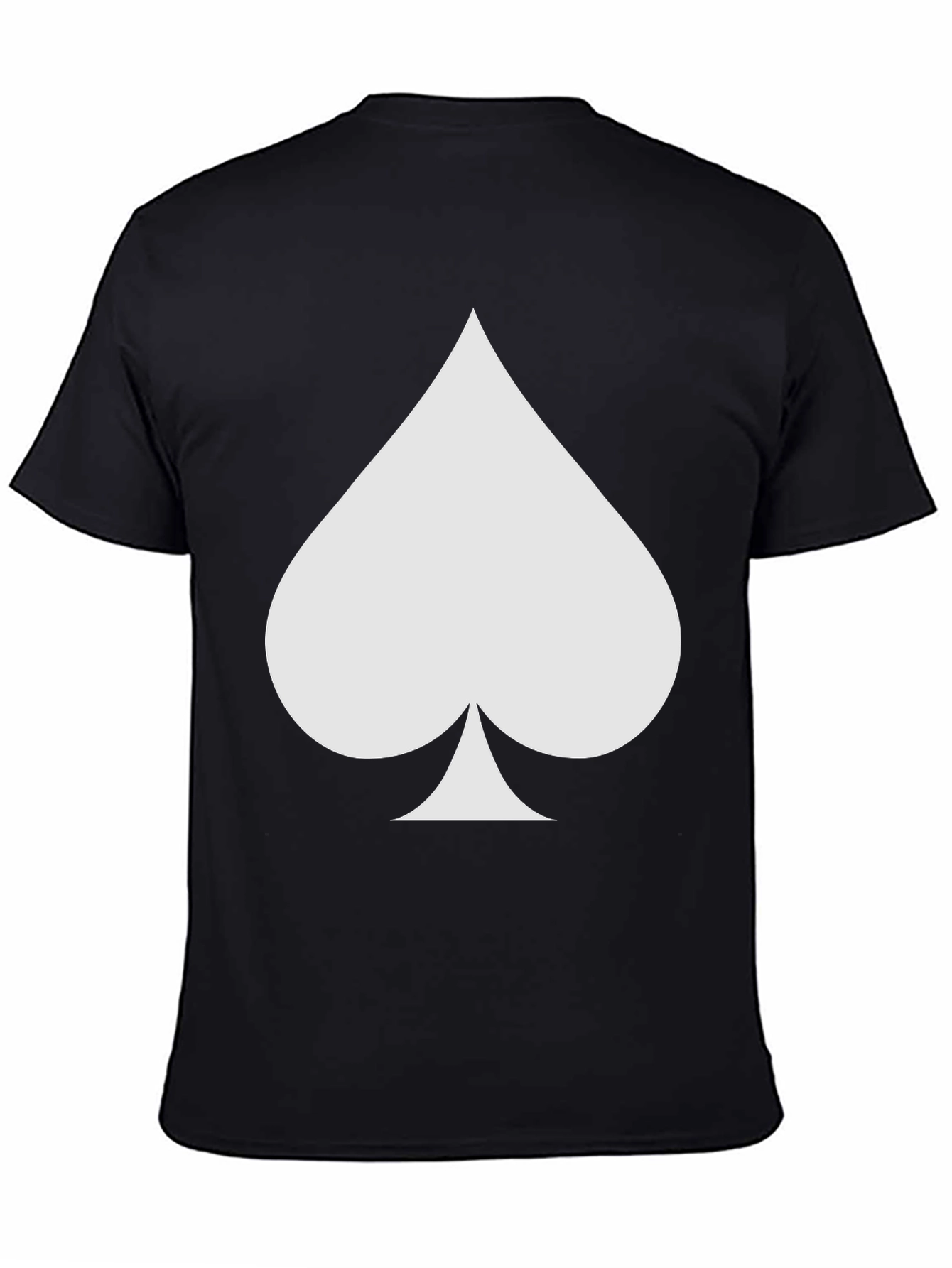 Spade Graphic Tee - Black Casual Shirt