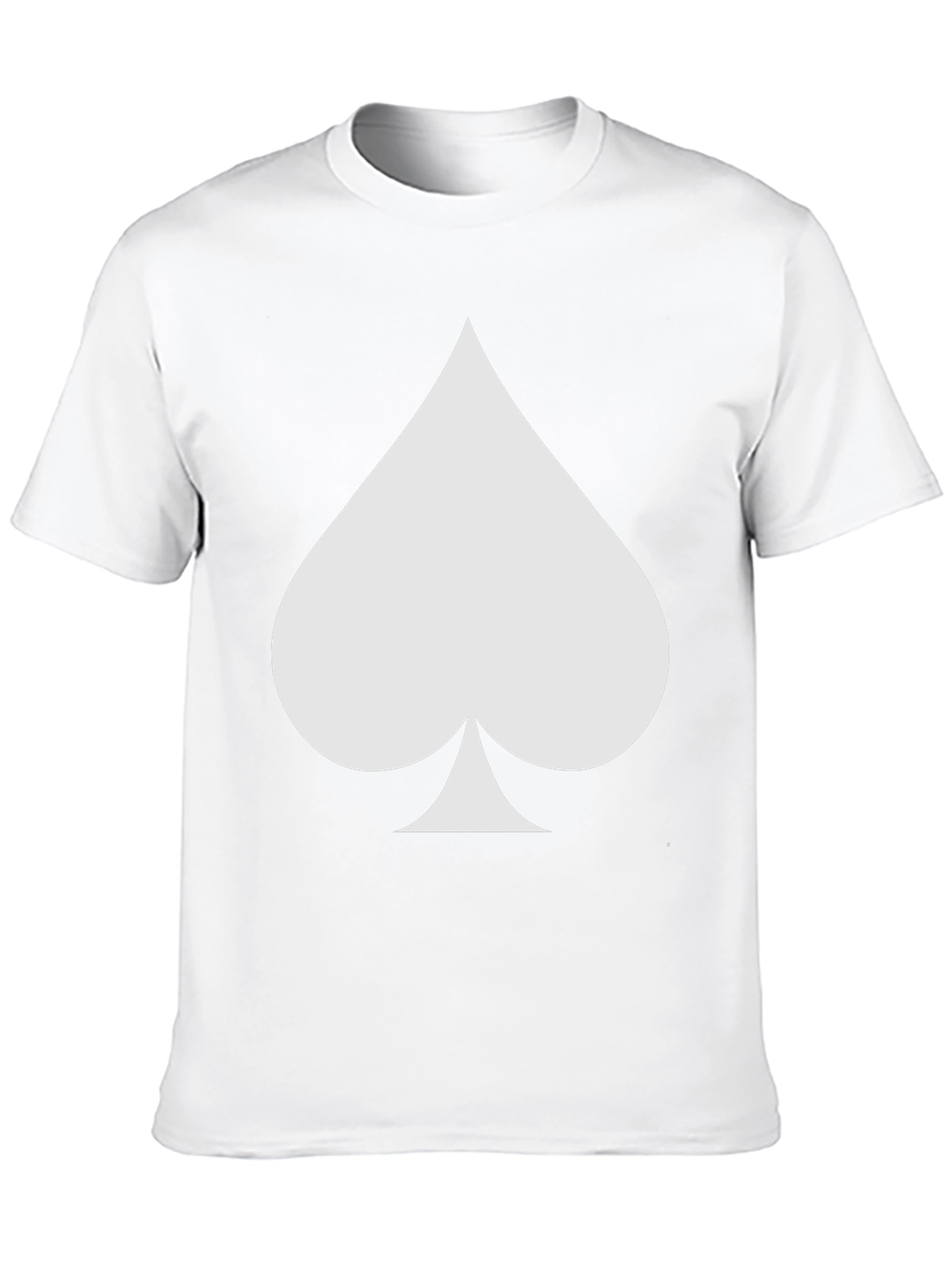 Spade Graphic Tee - Black Casual Shirt