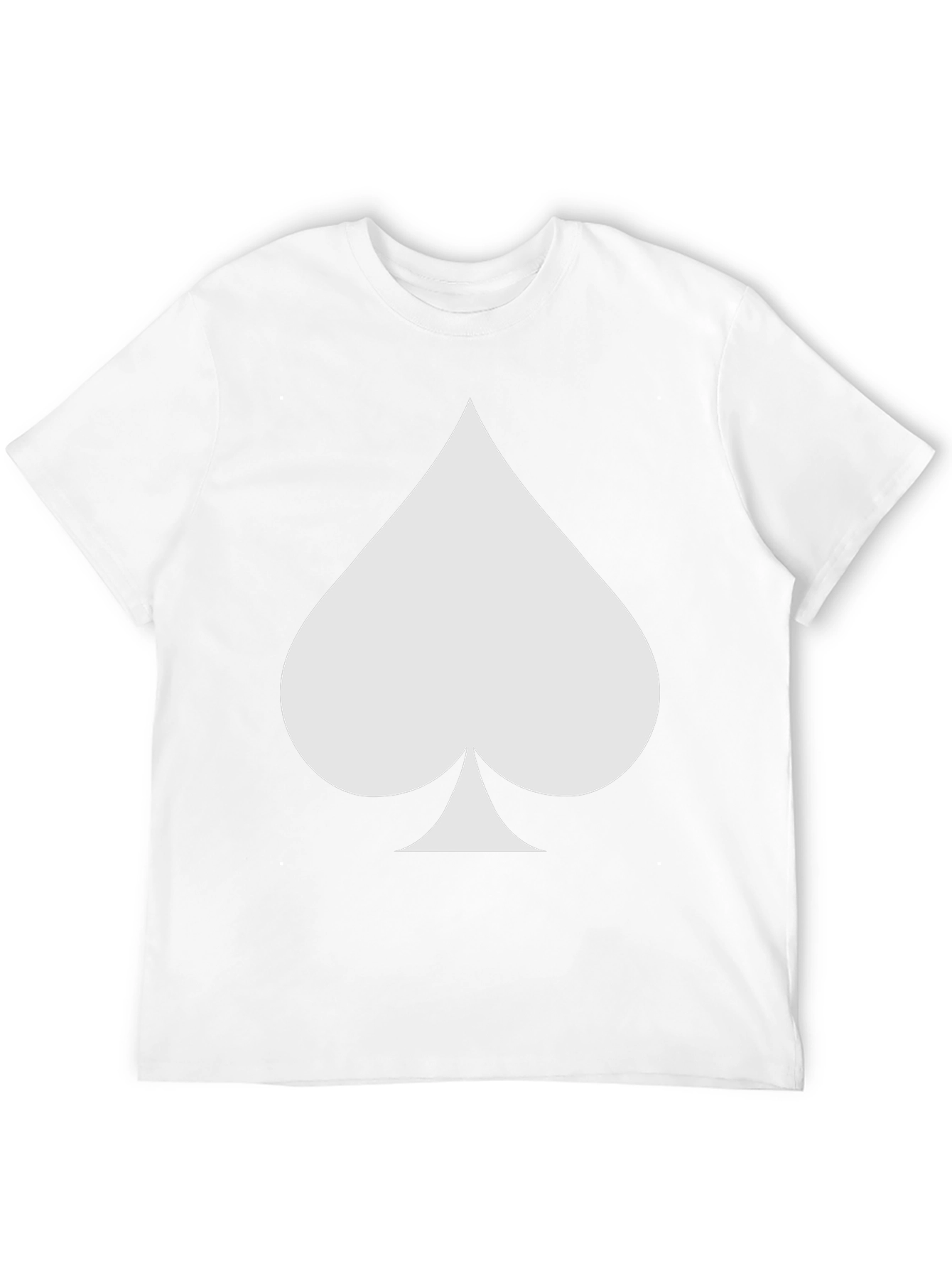 Spade Graphic Tee - Black Casual Shirt
