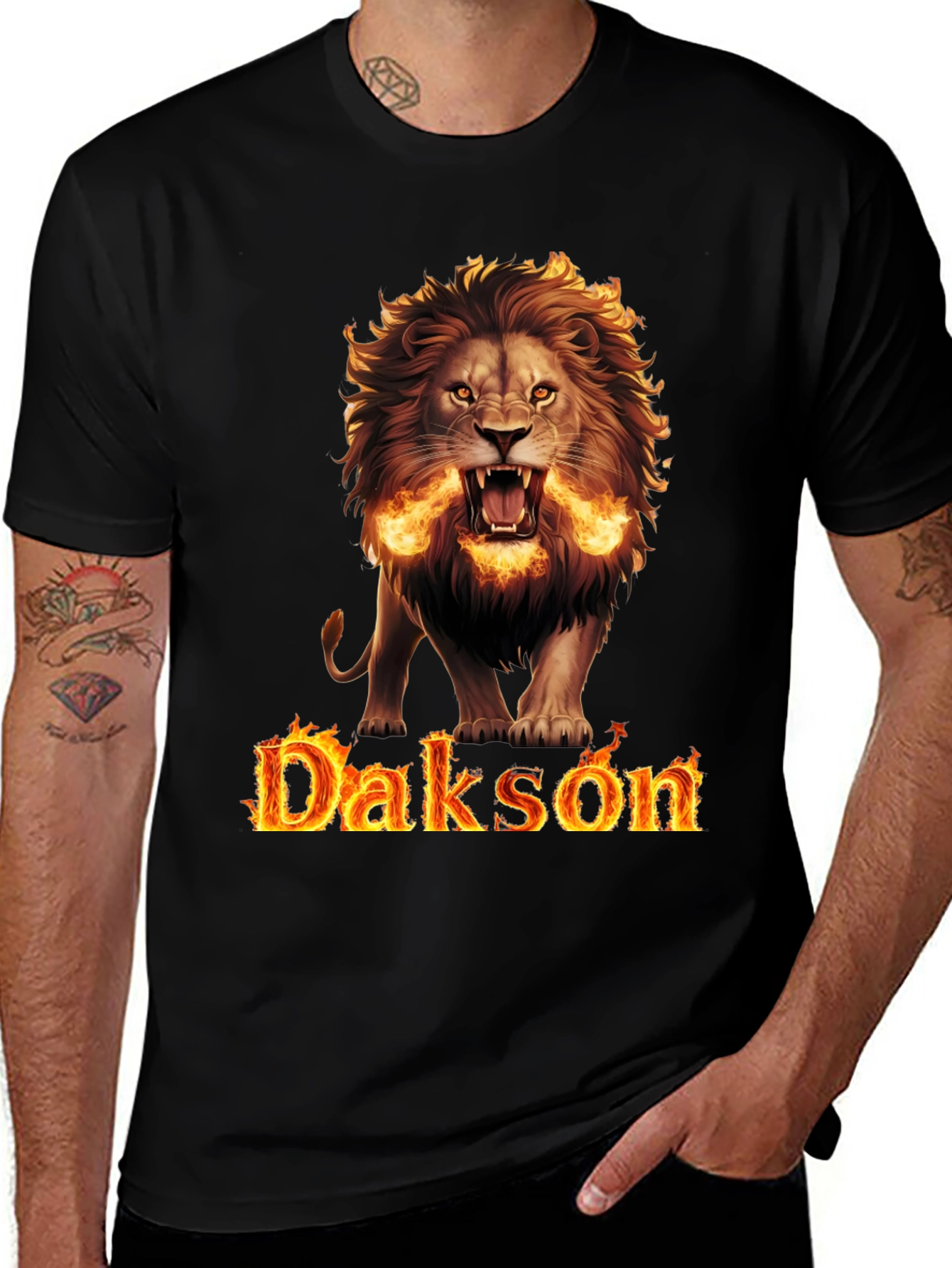 Fiery Lion Dakson T-Shirt