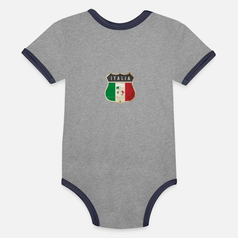 Italy coat of arms flags design