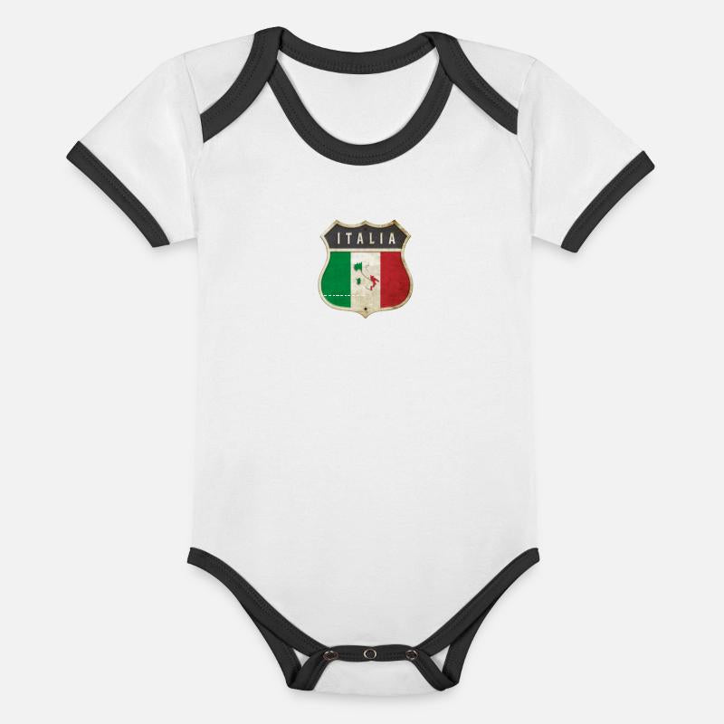 Italy coat of arms flags design