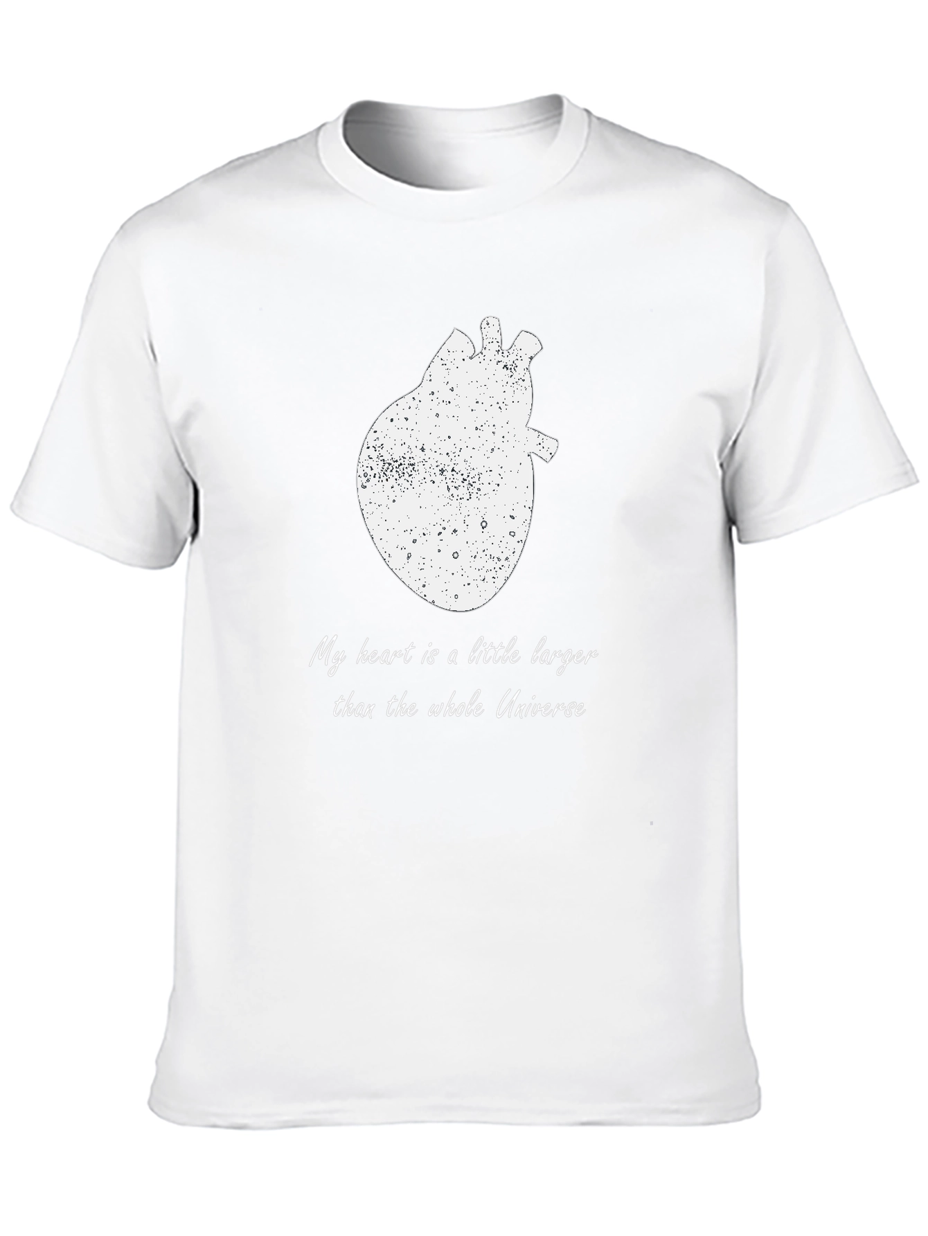 Heart Universe T-Shirt - Expressive Graphic Tee