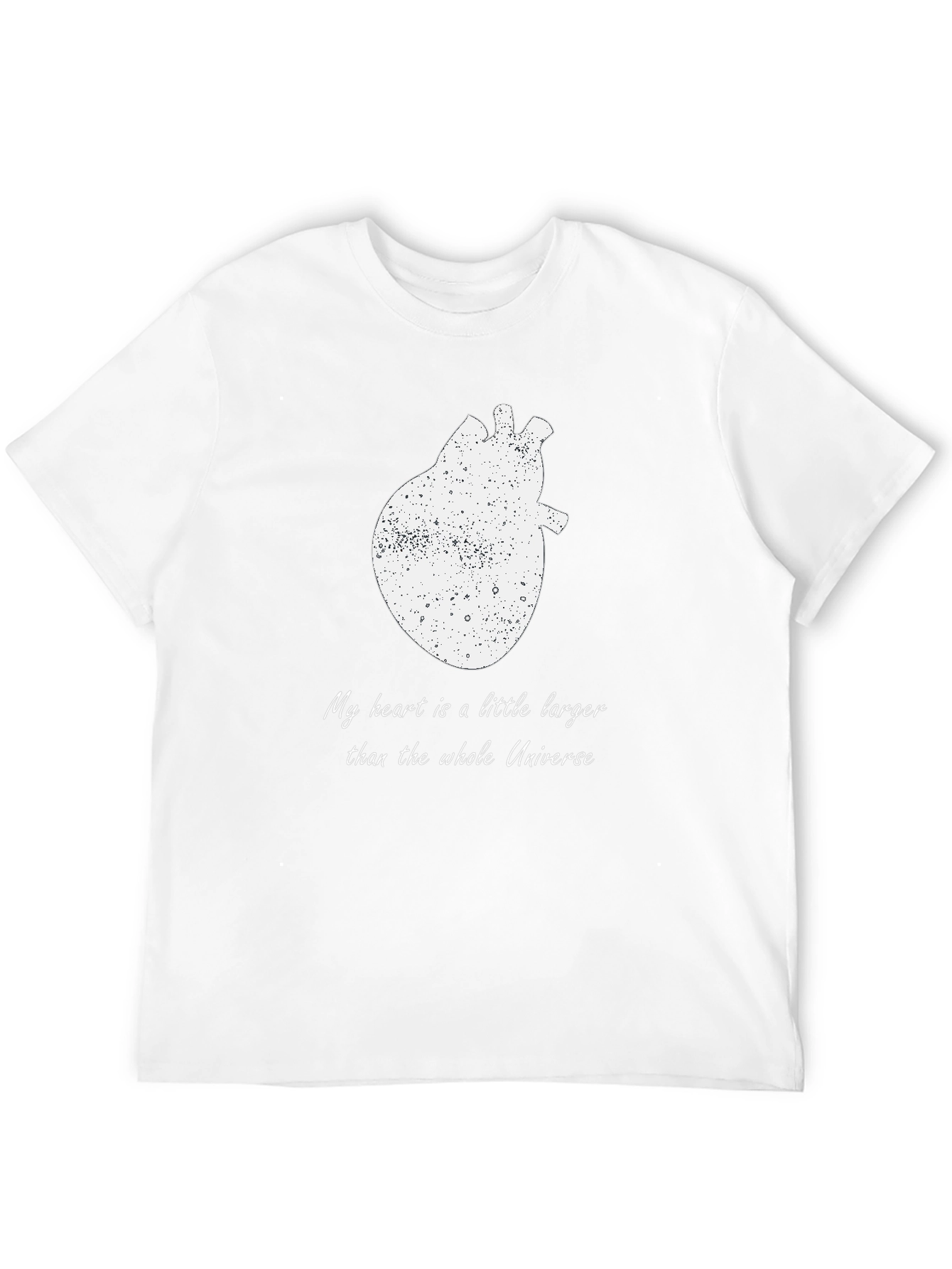 Heart Universe T-Shirt - Expressive Graphic Tee