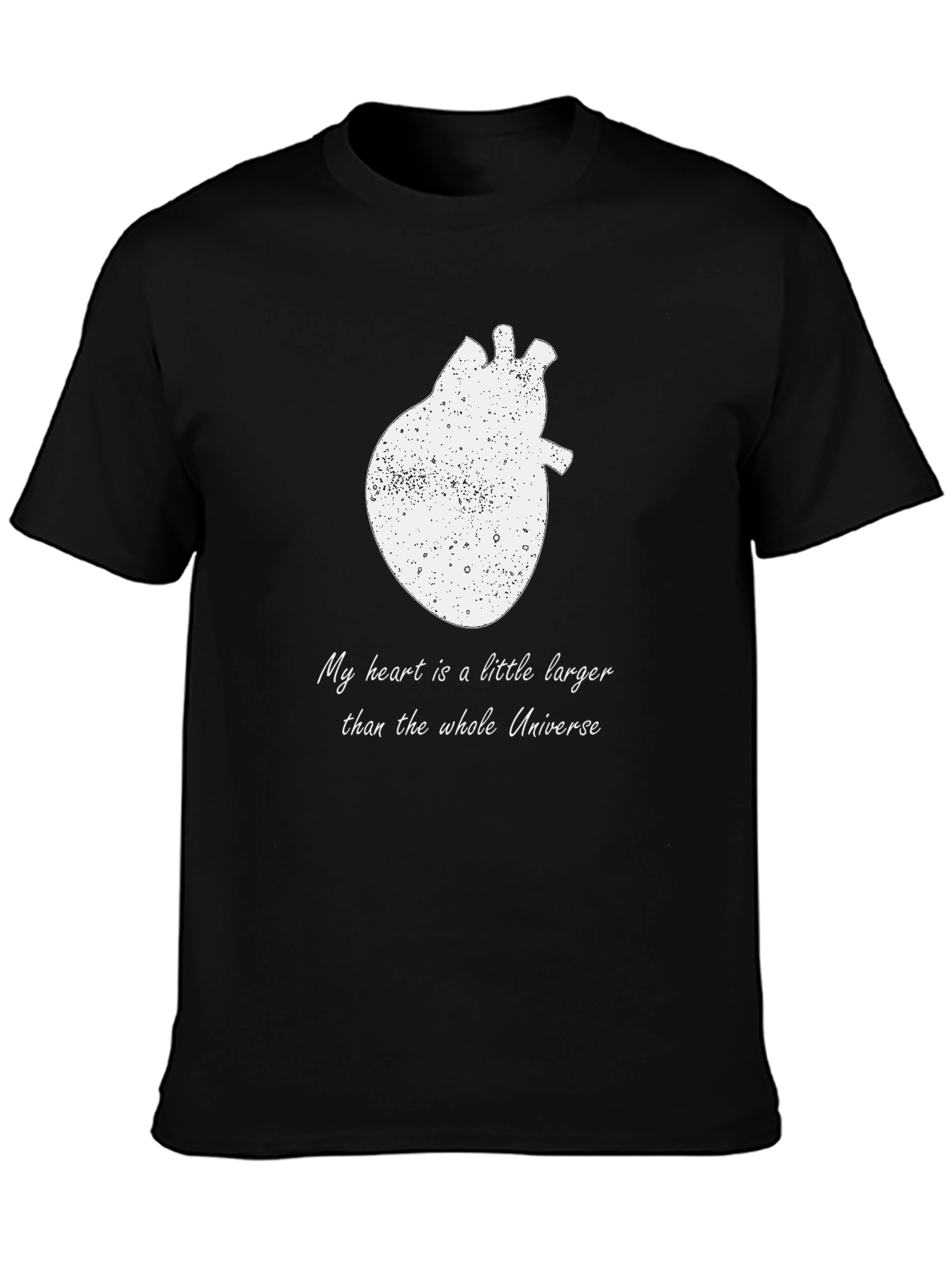Heart Universe T-Shirt - Expressive Graphic Tee