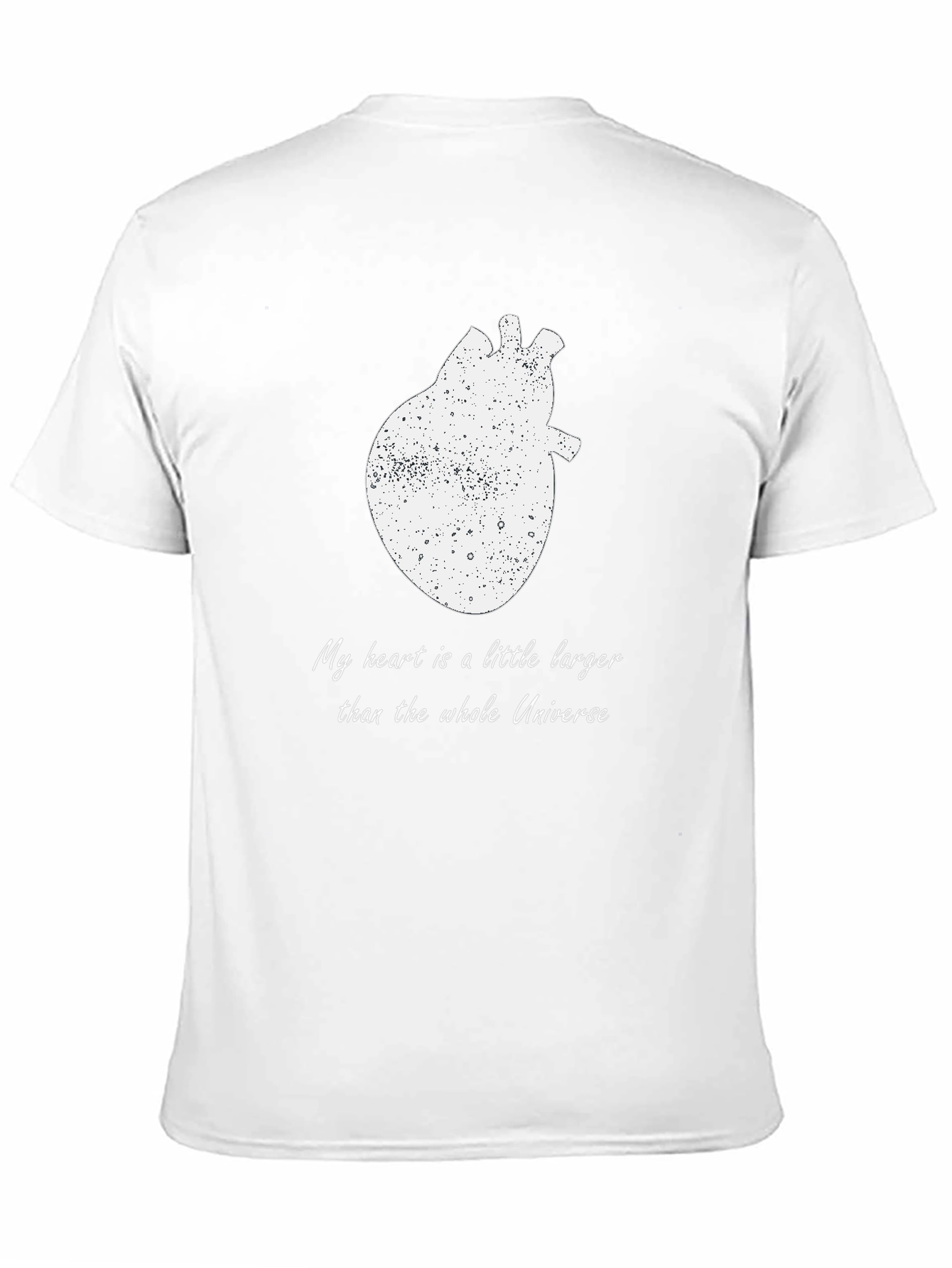Heart Universe T-Shirt - Expressive Graphic Tee
