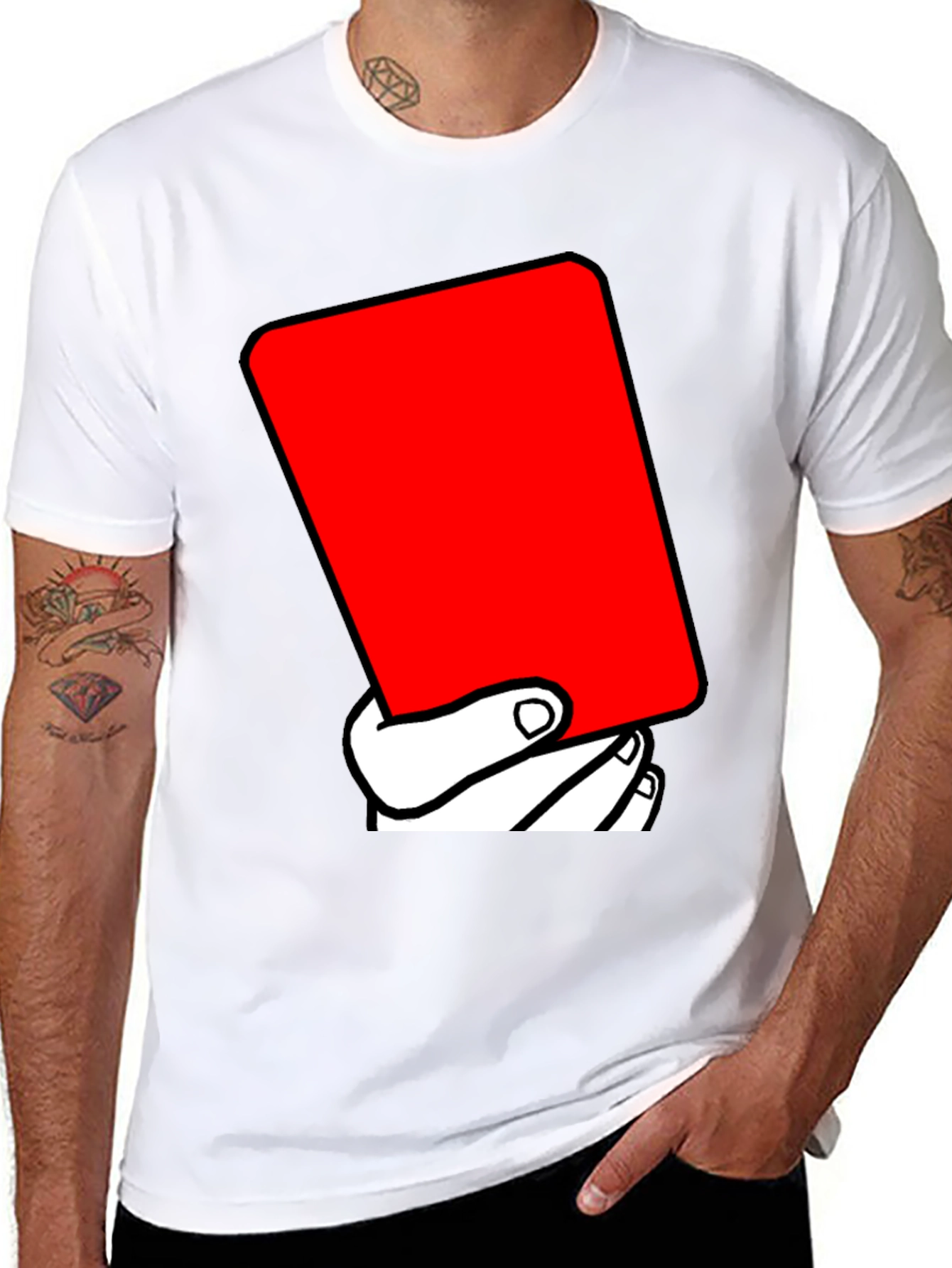 Red Card T-Shirt - Sport Referee Design