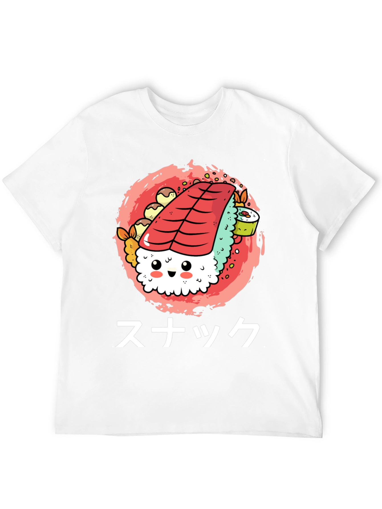 Sushi Snack Graphic Tee - Cute & Fun!