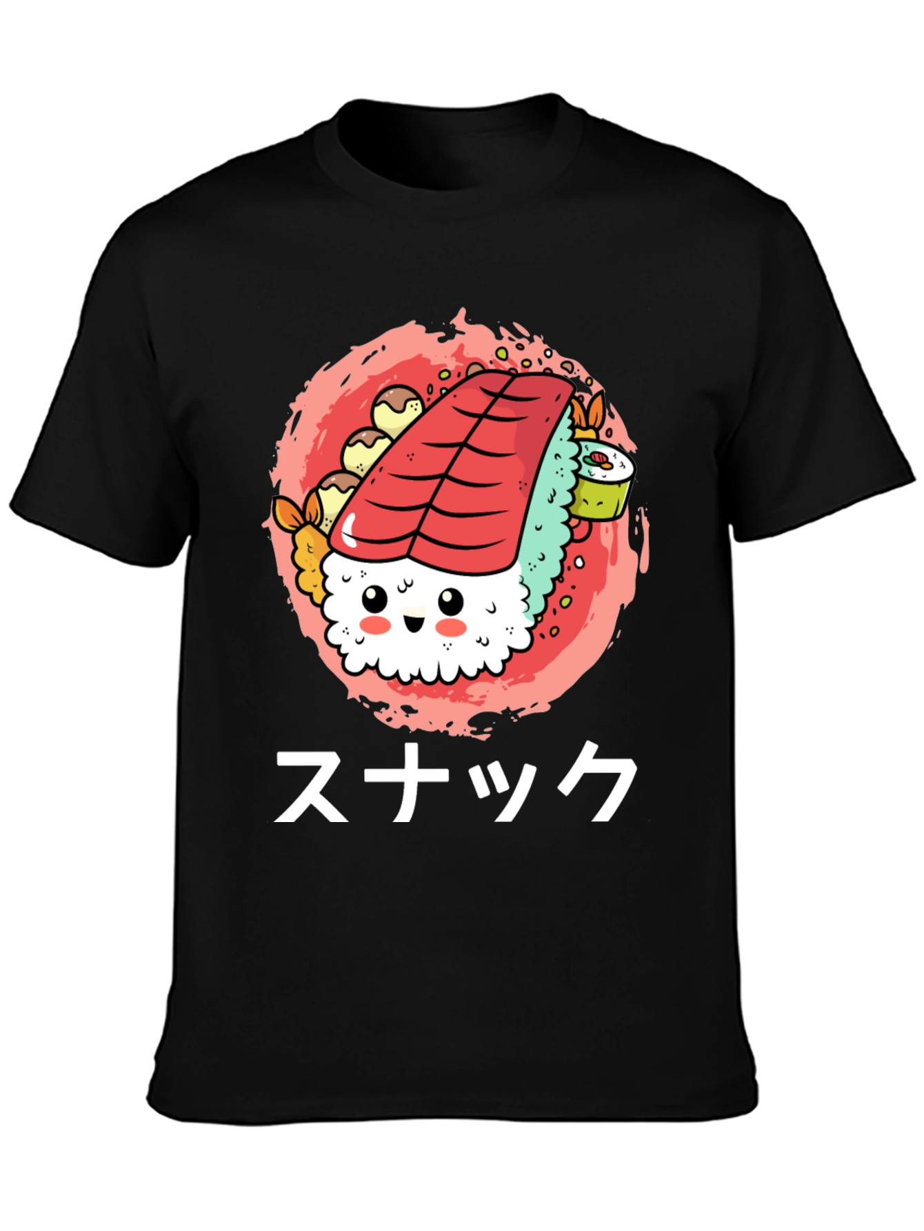 Sushi Snack Graphic Tee - Cute & Fun!