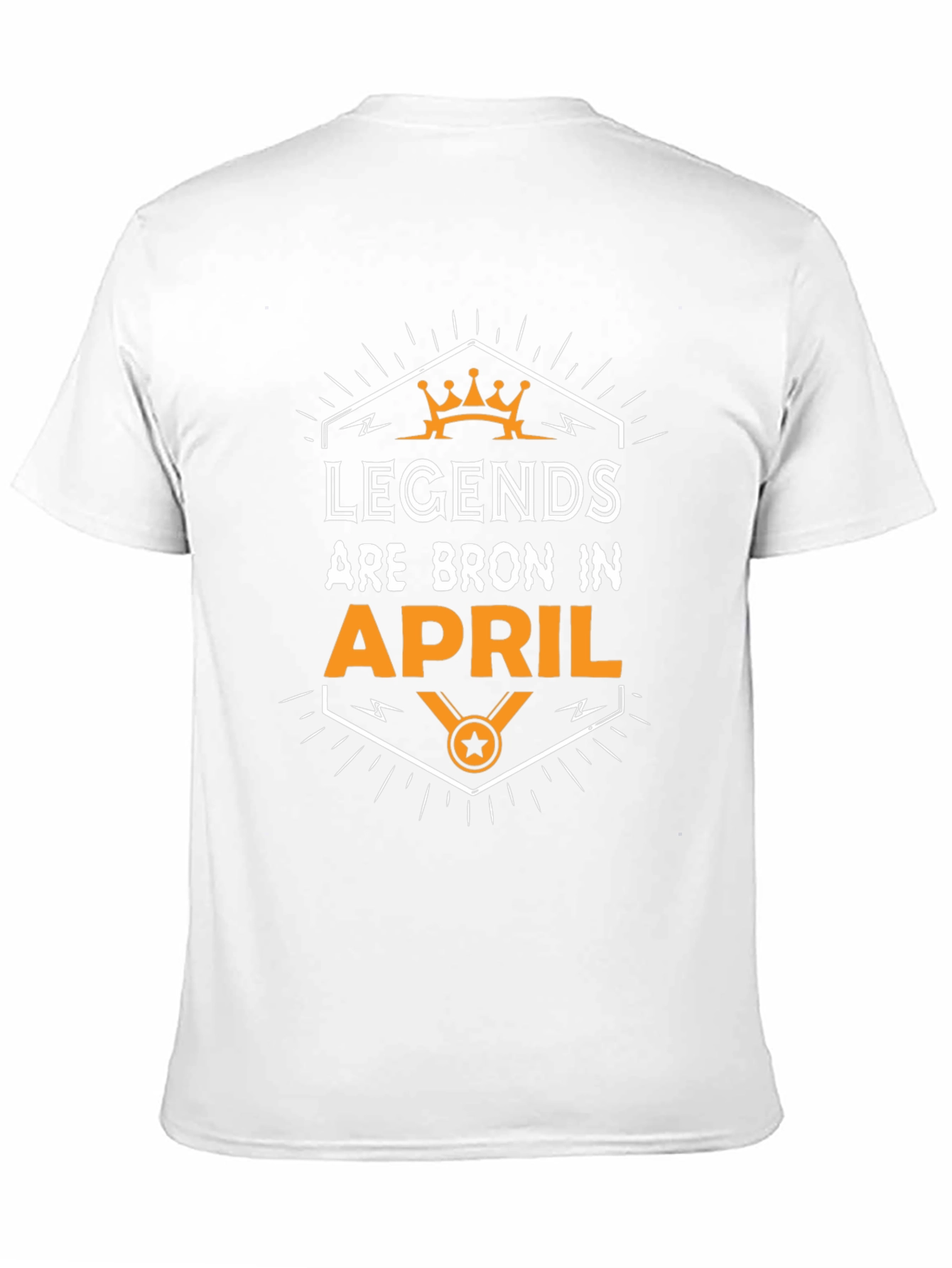 Legends Are Born In April T-Shirt
