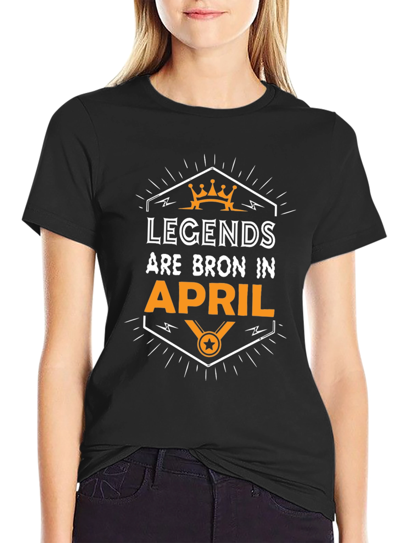 Legends Are Born In April T-Shirt