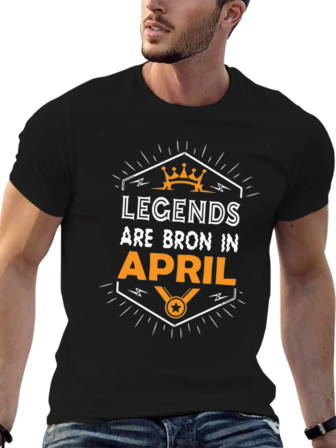 Legends Are Born In April T-Shirt