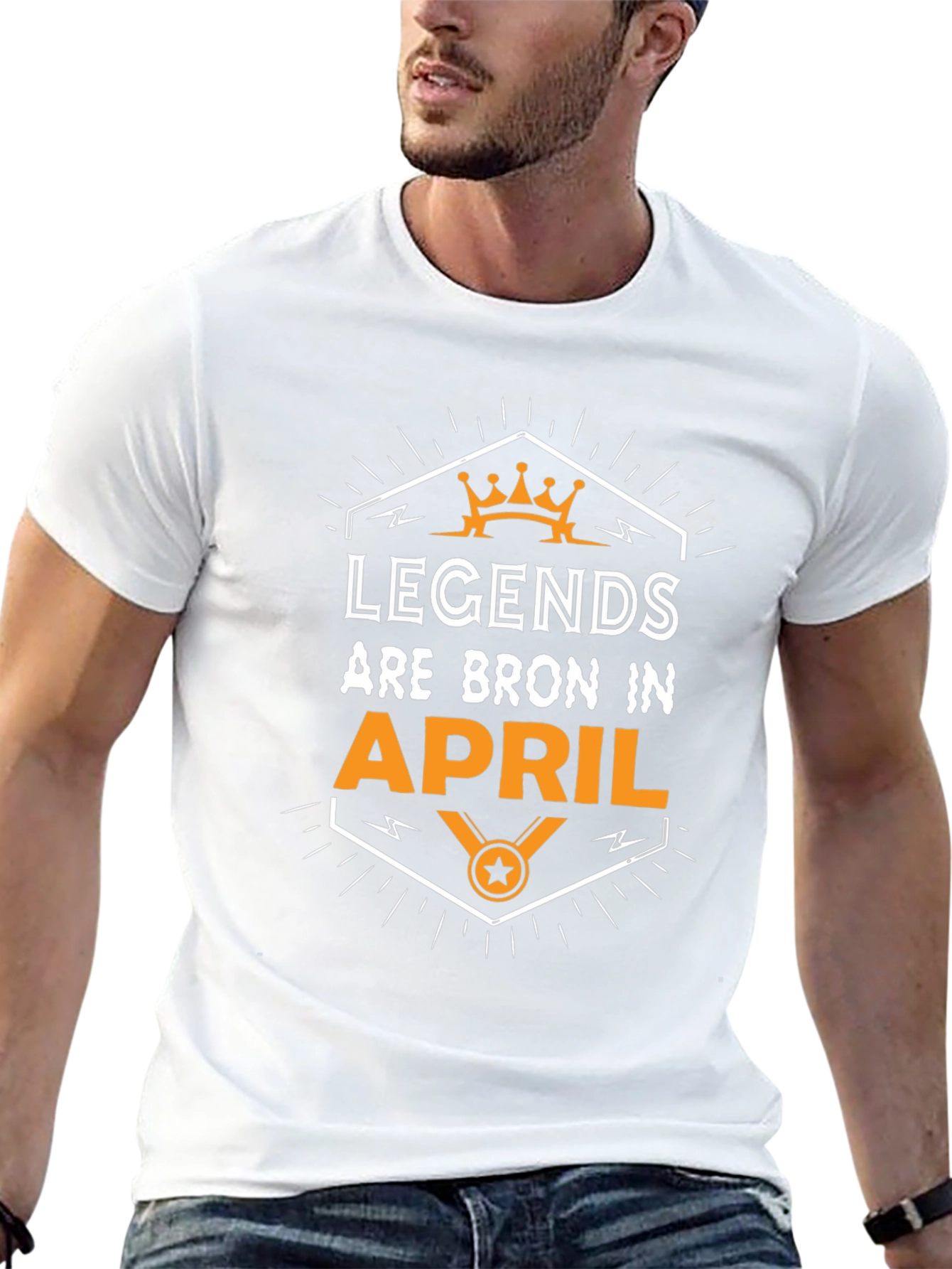 Legends Are Born In April T-Shirt