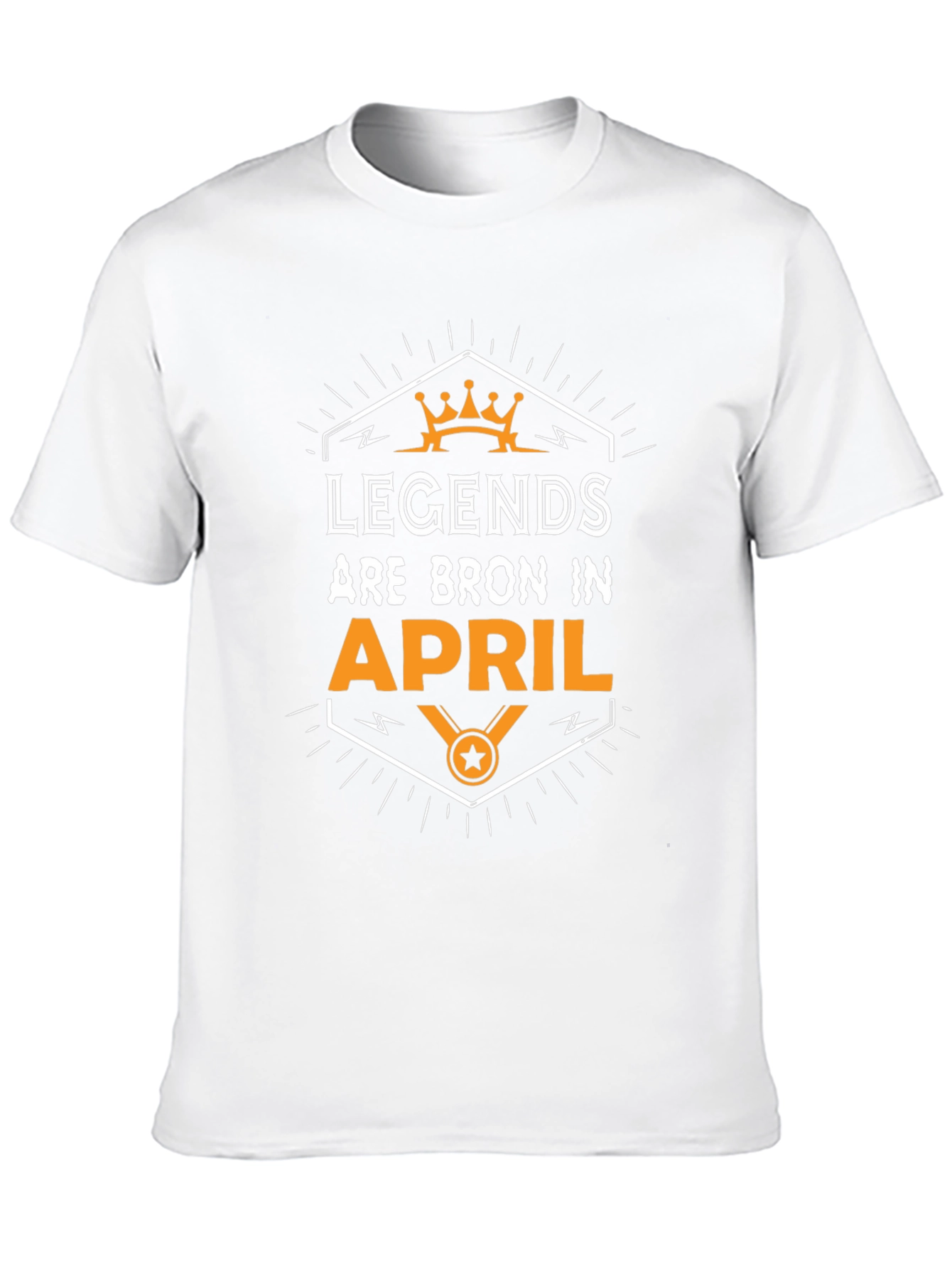 Legends Are Born In April T-Shirt