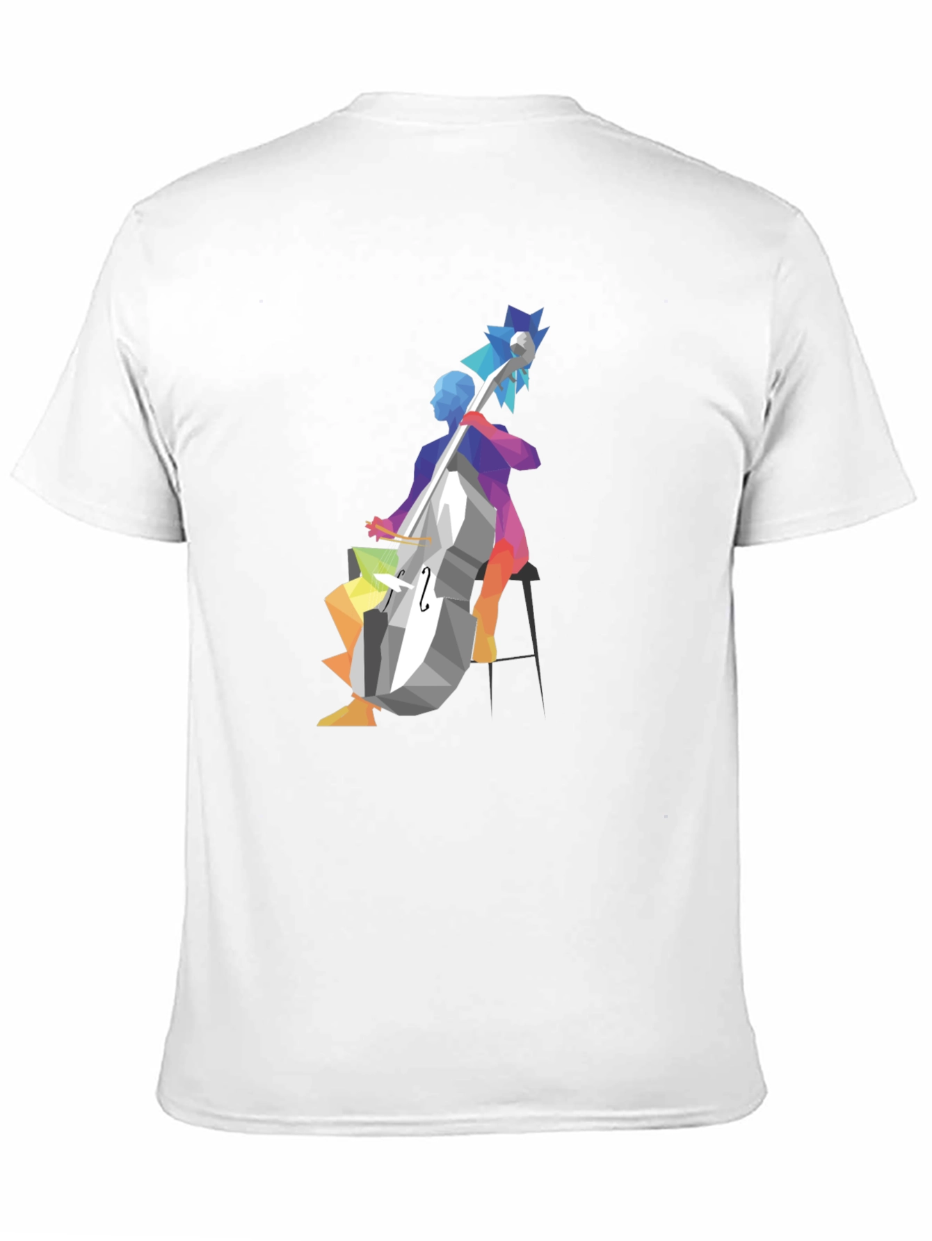 Abstract Musician Graphic T-Shirt