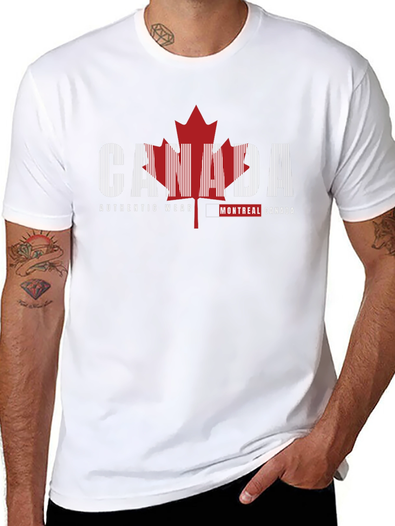 Canada Maple Leaf Graphic Tee