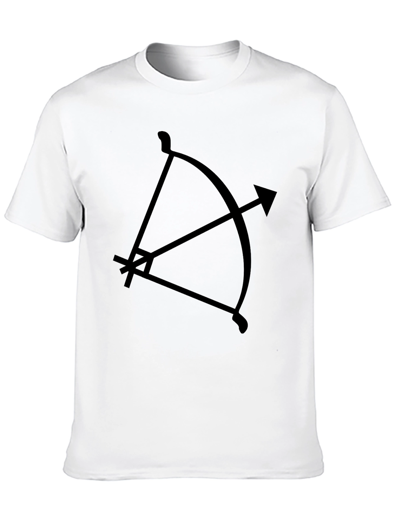 Sagittarius Zodiac Black T-Shirt