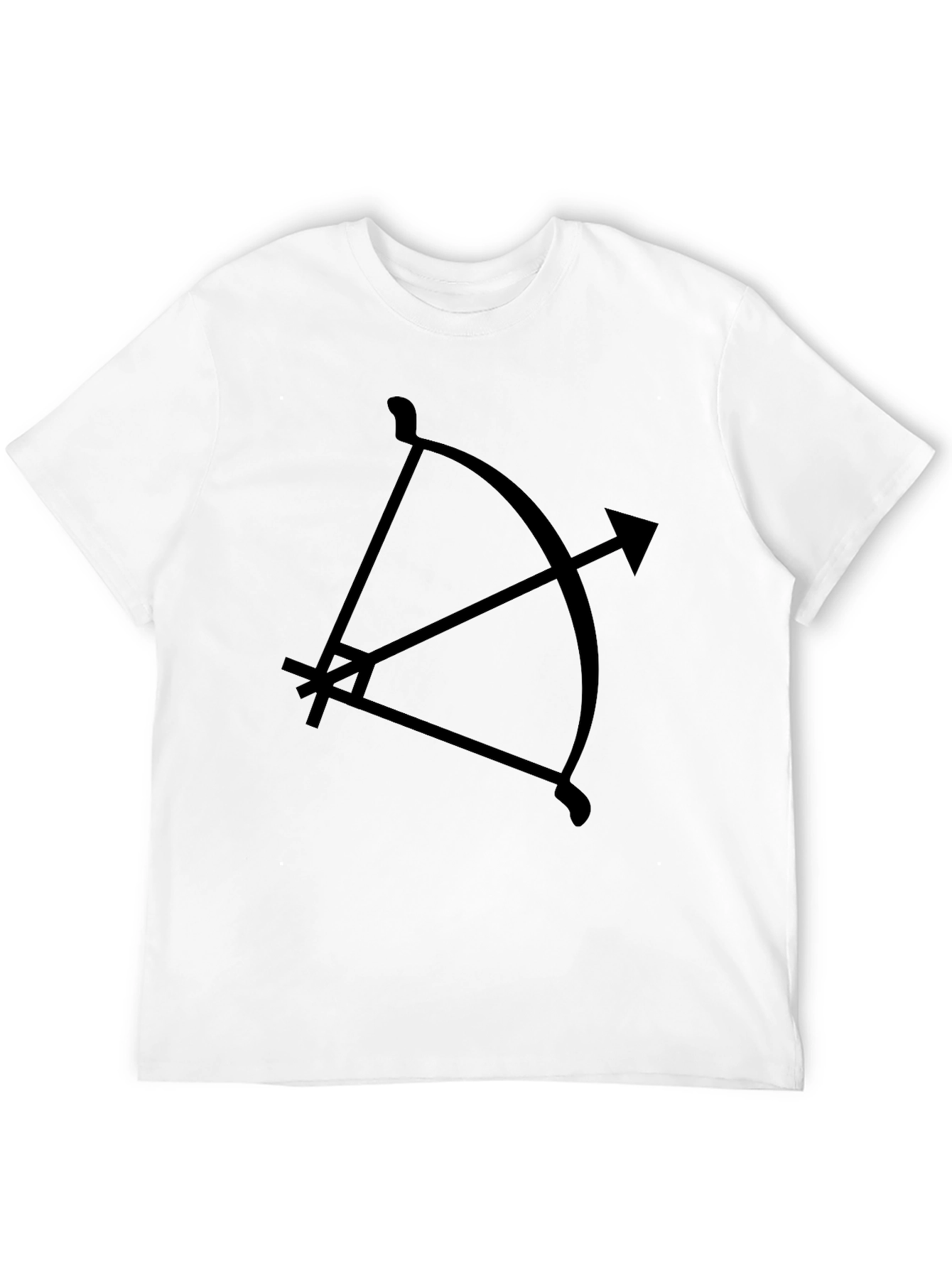 Sagittarius Zodiac Black T-Shirt