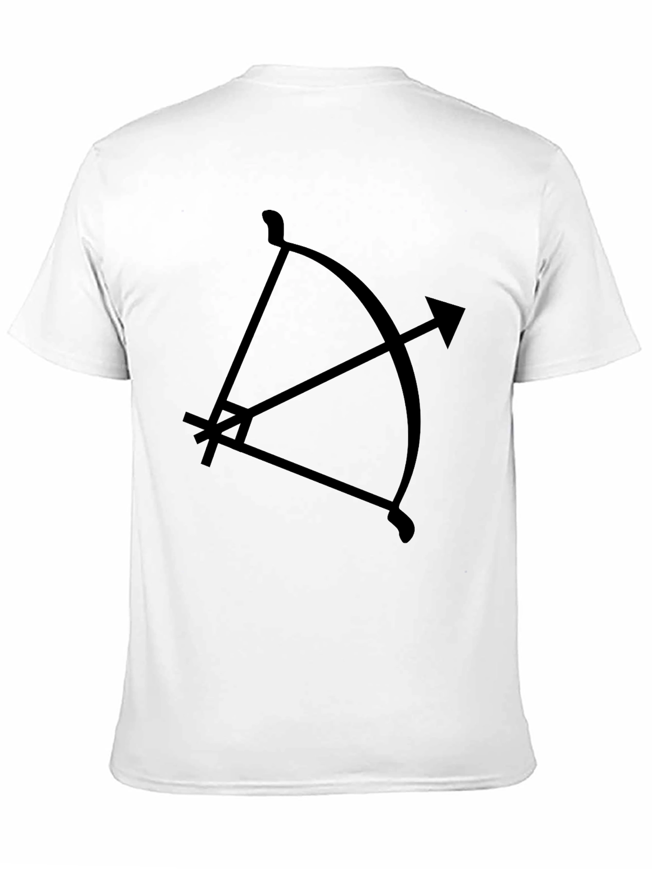 Sagittarius Zodiac Black T-Shirt