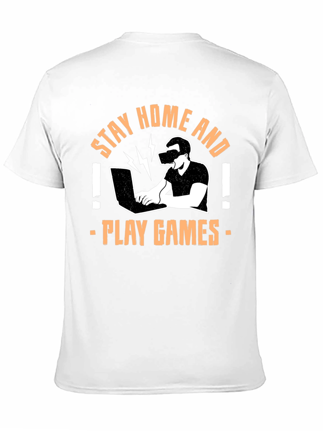 Stay Home and Play Games T-Shirt - VR Gaming