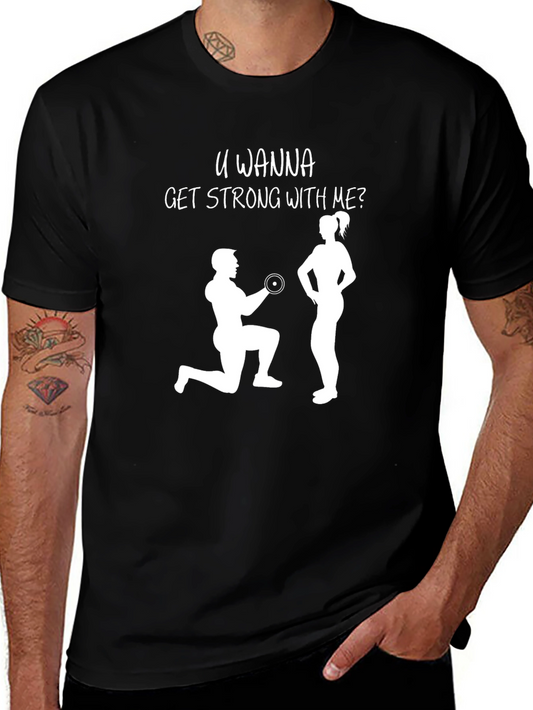 Funny Fitness Proposal T-Shirt