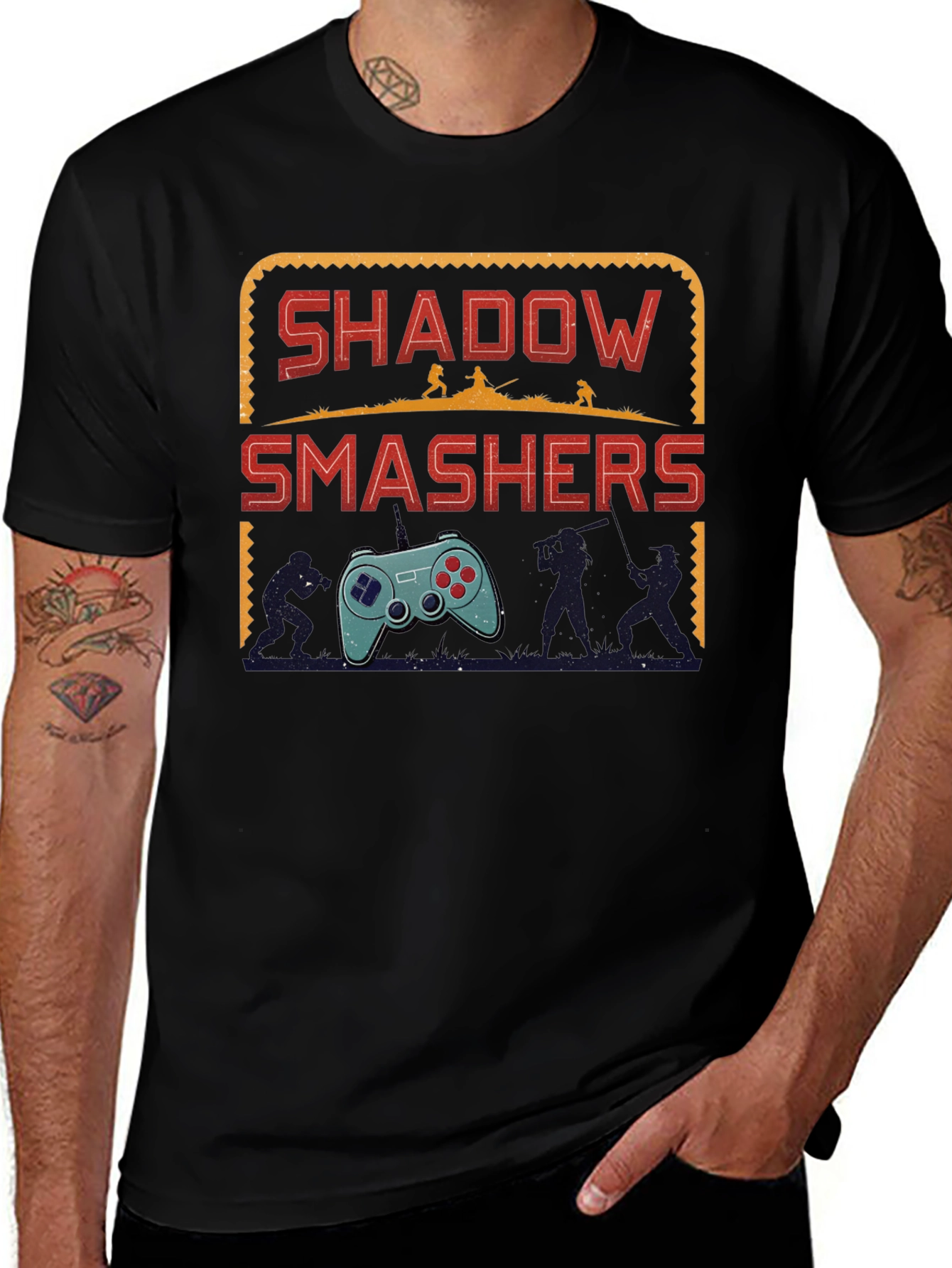 Shadow Smashers Gaming T-Shirt