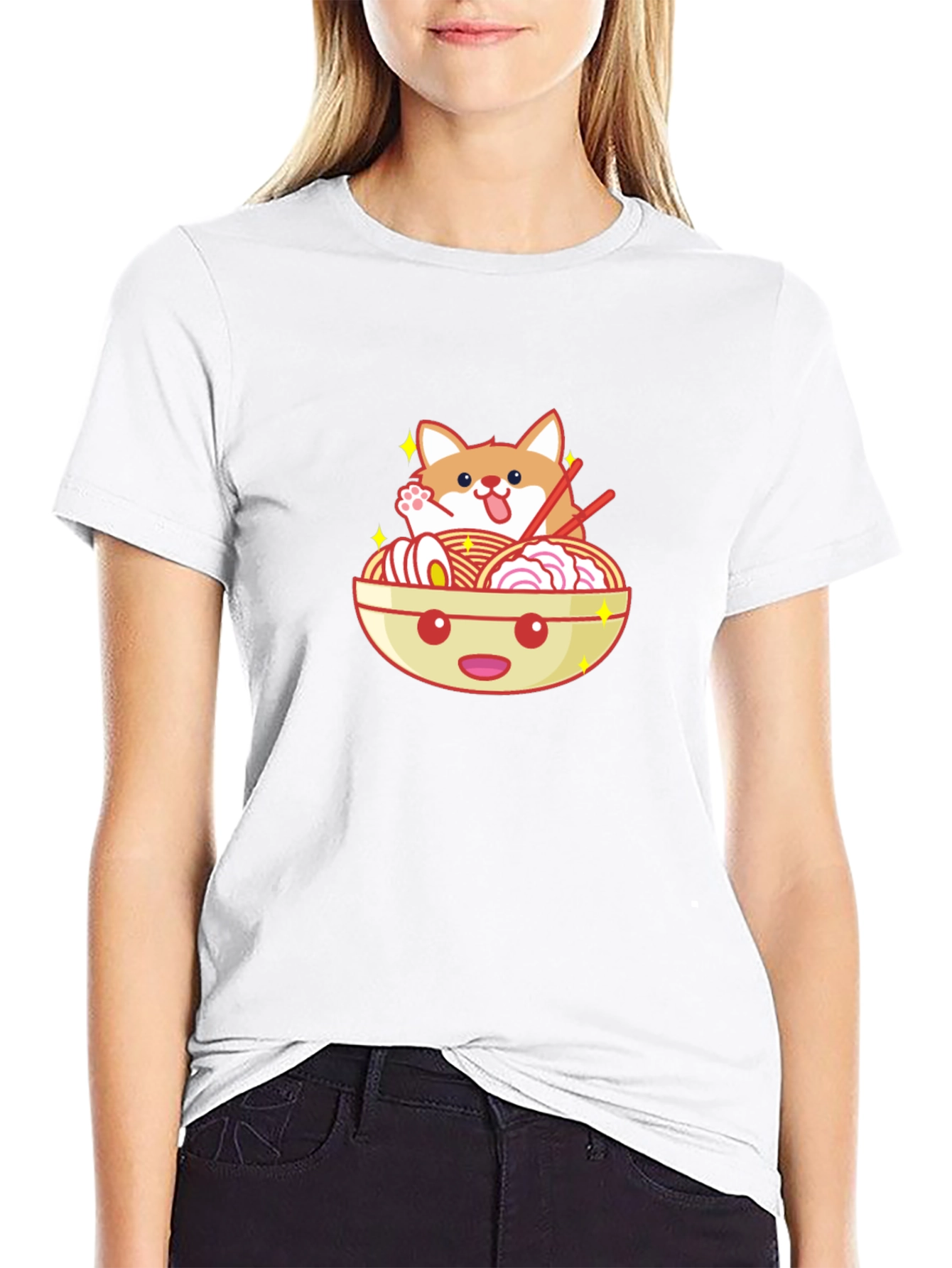 Ramen Dog Graphic Tee - Comfort Fit