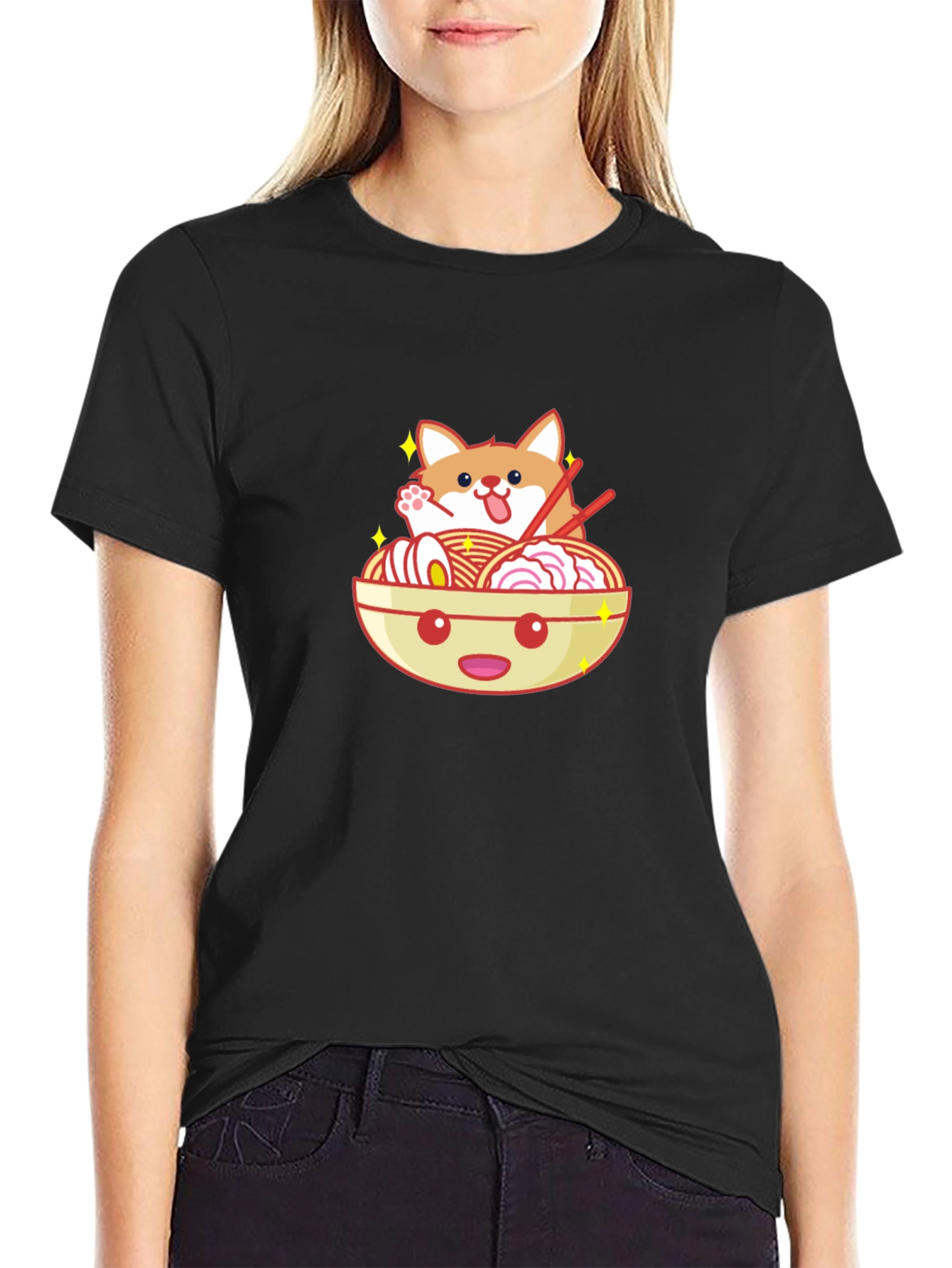 Ramen Dog Graphic Tee - Comfort Fit