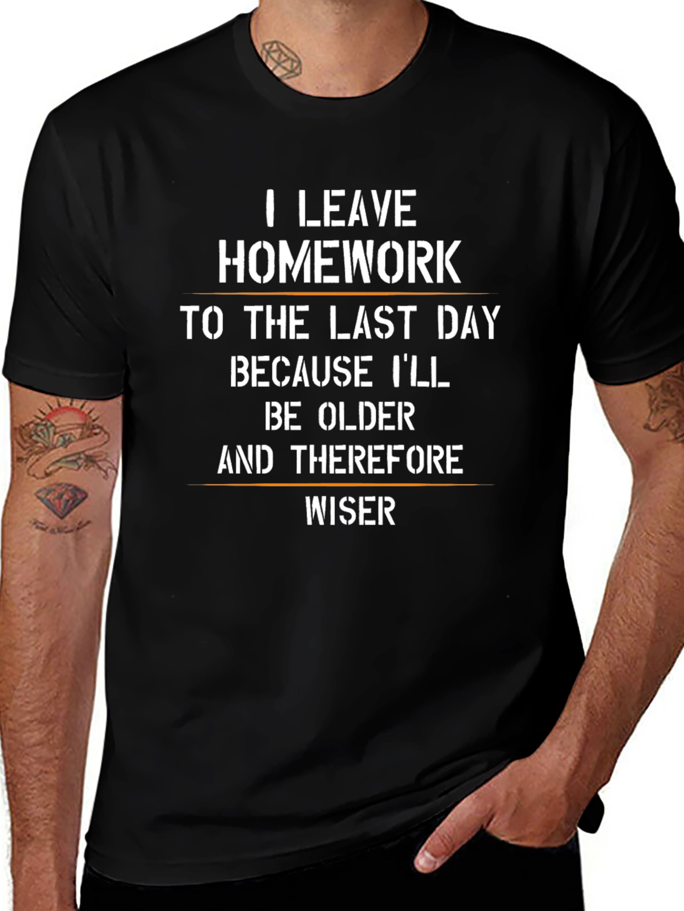 Funny Homework Procrastination T-Shirt