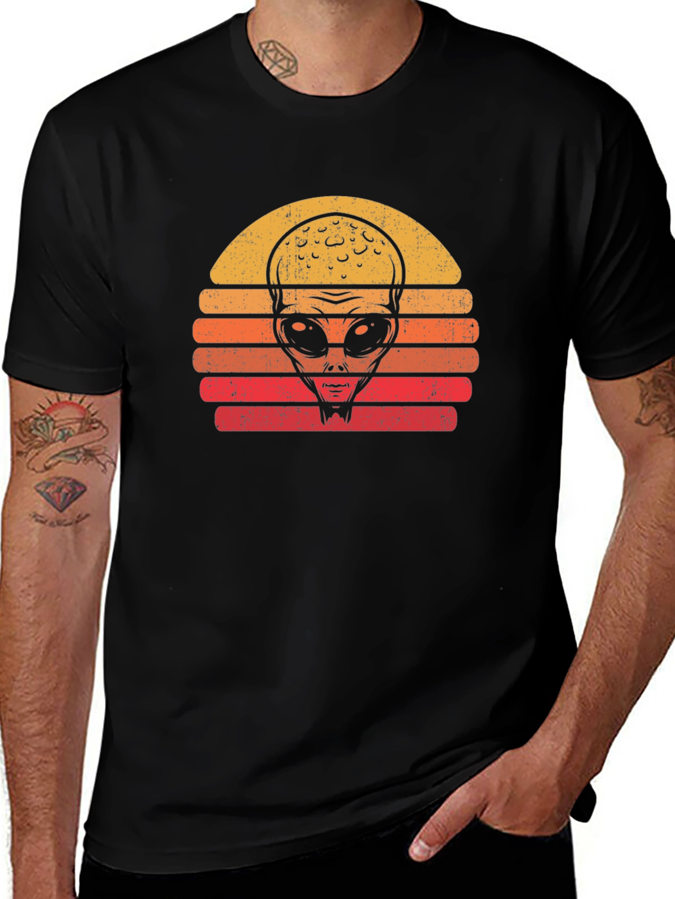 Retro Alien Graphic Tee