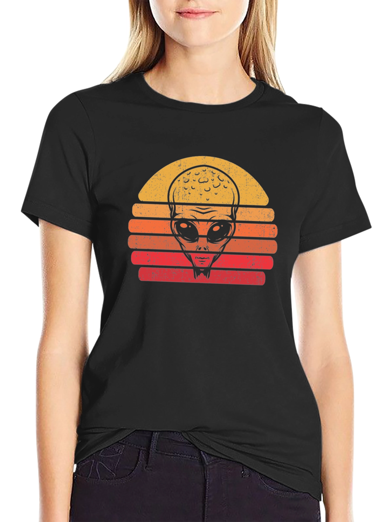 Retro Alien Graphic Tee