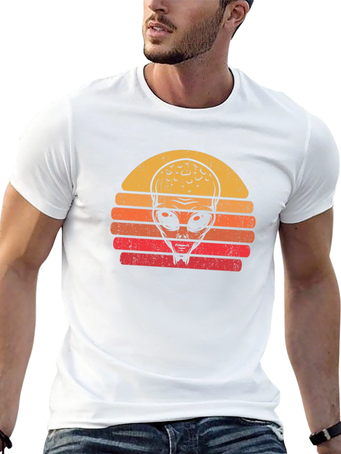Retro Alien Graphic Tee