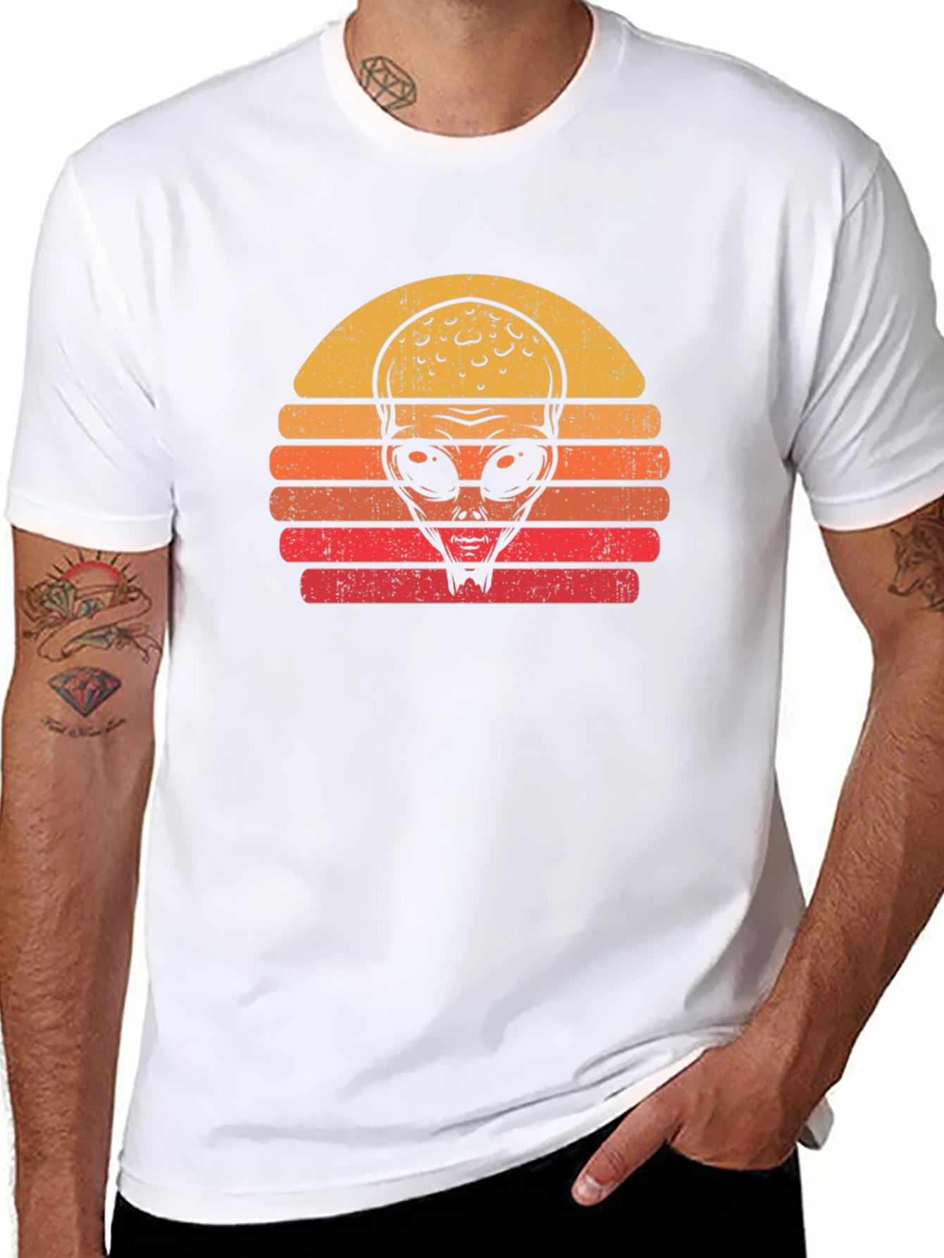 Retro Alien Graphic Tee