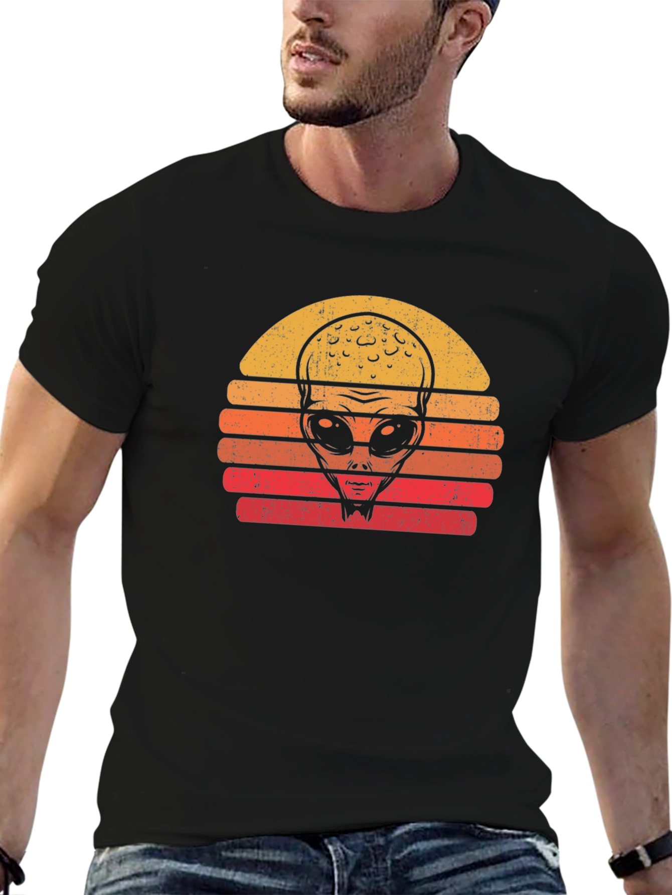 Retro Alien Graphic Tee
