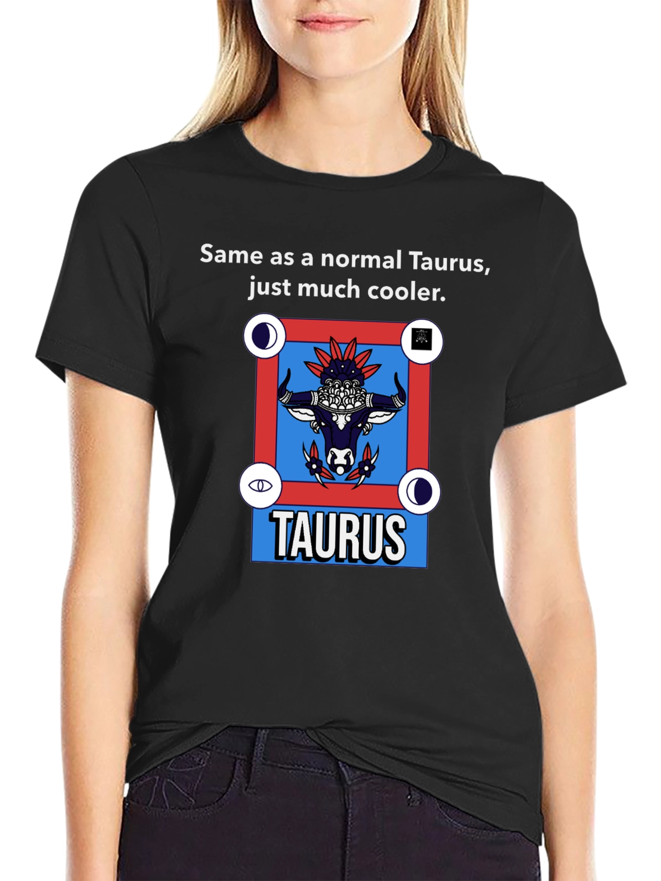 Cool Taurus Zodiac Graphic T-Shirt