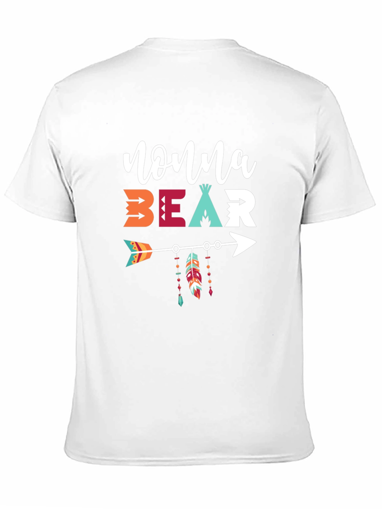 Nonna Bear Graphic Tee - Native American Style