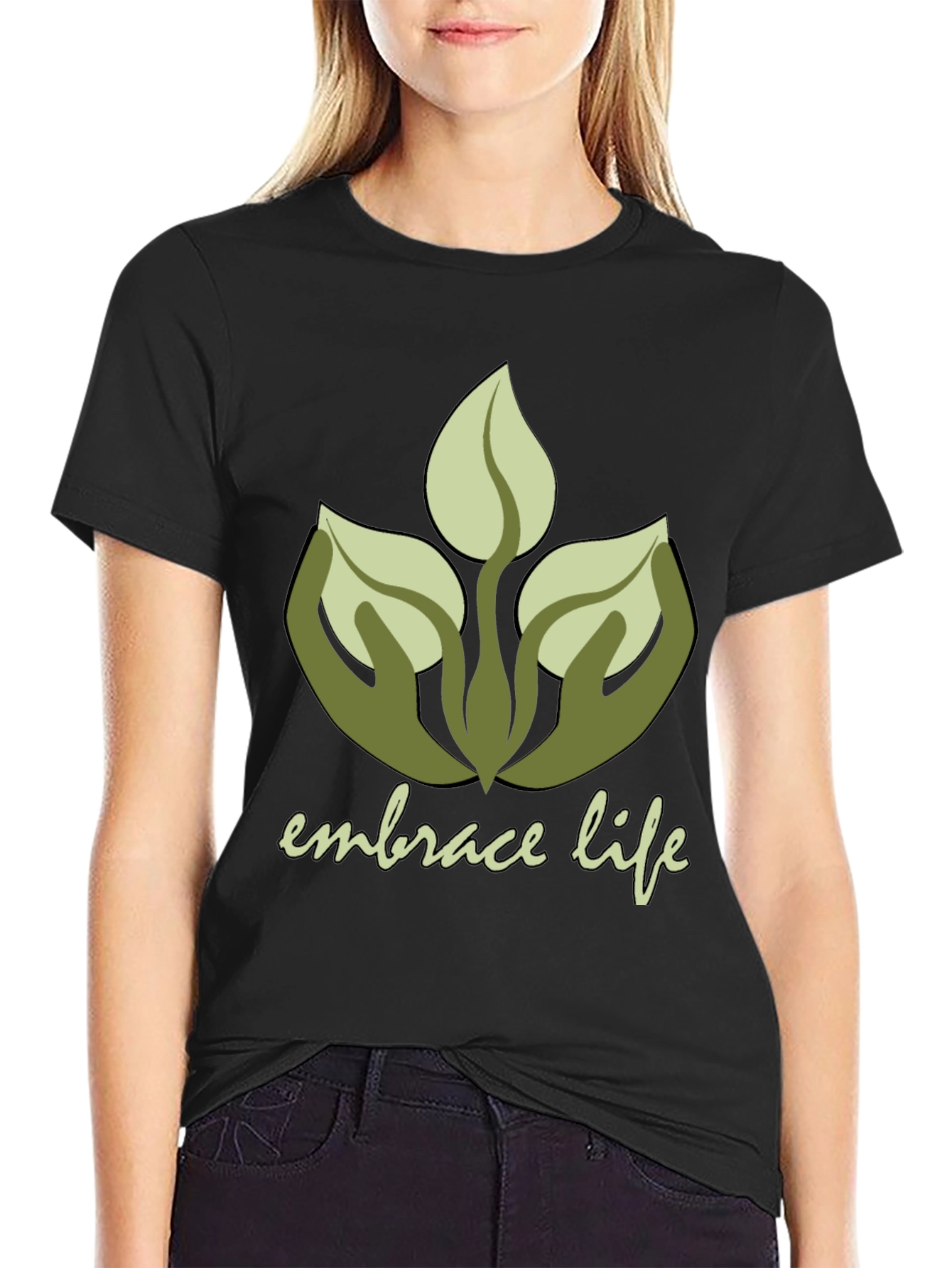 Embrace Life Graphic Tee - Nature Lover Shirt