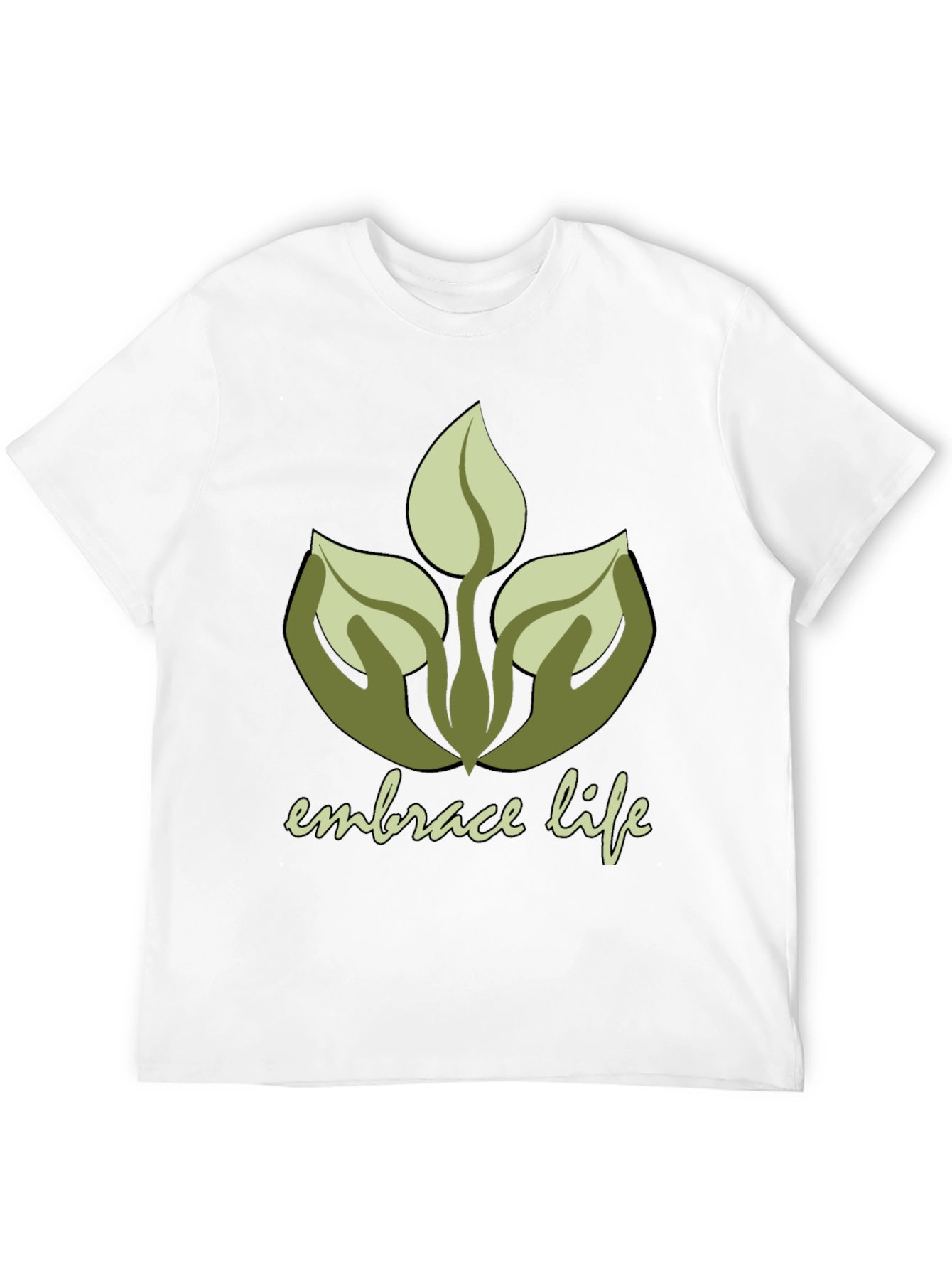 Embrace Life Graphic Tee - Nature Lover Shirt
