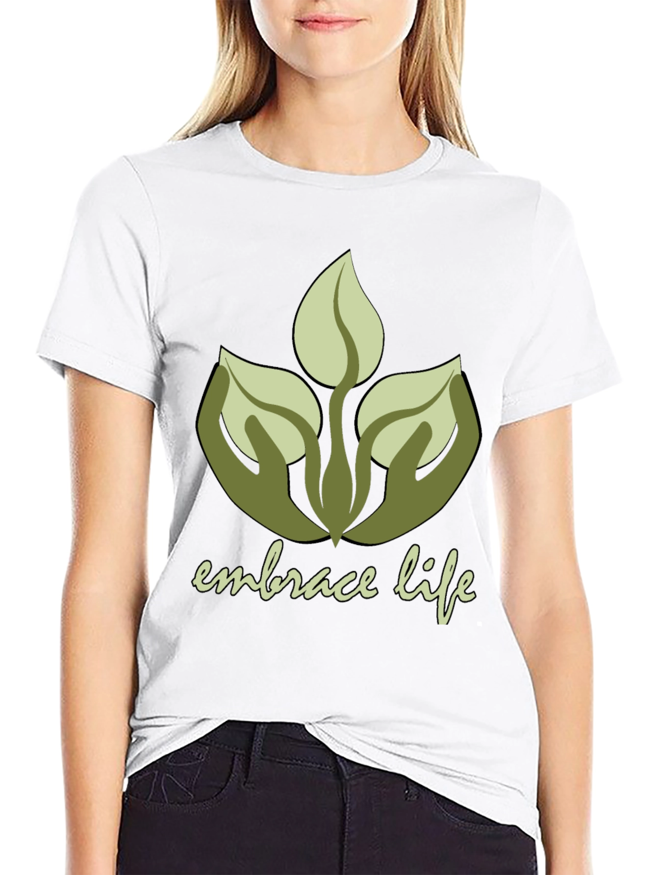 Embrace Life Graphic Tee - Nature Lover Shirt
