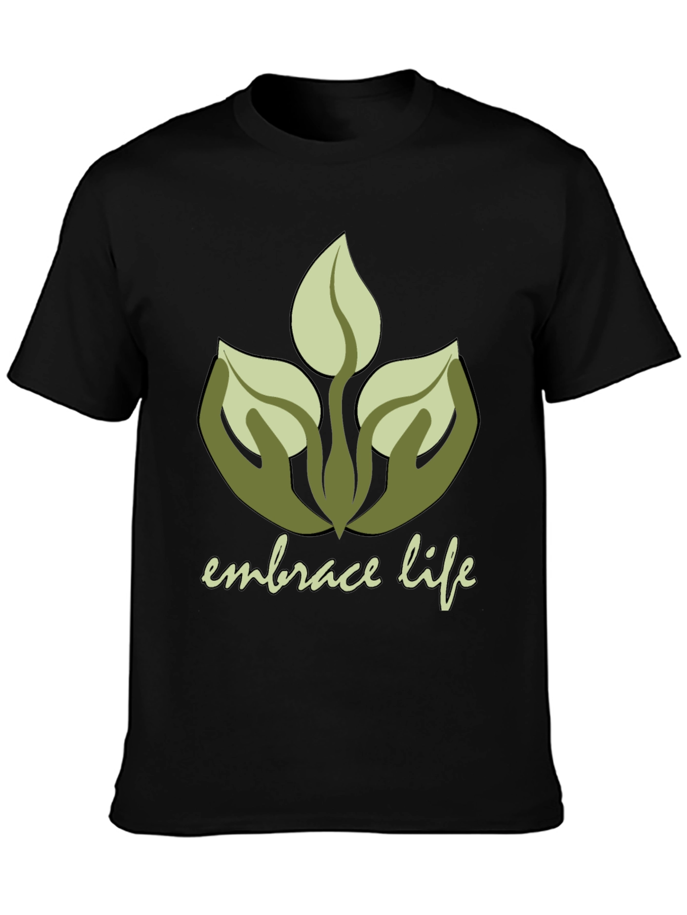 Embrace Life Graphic Tee - Nature Lover Shirt