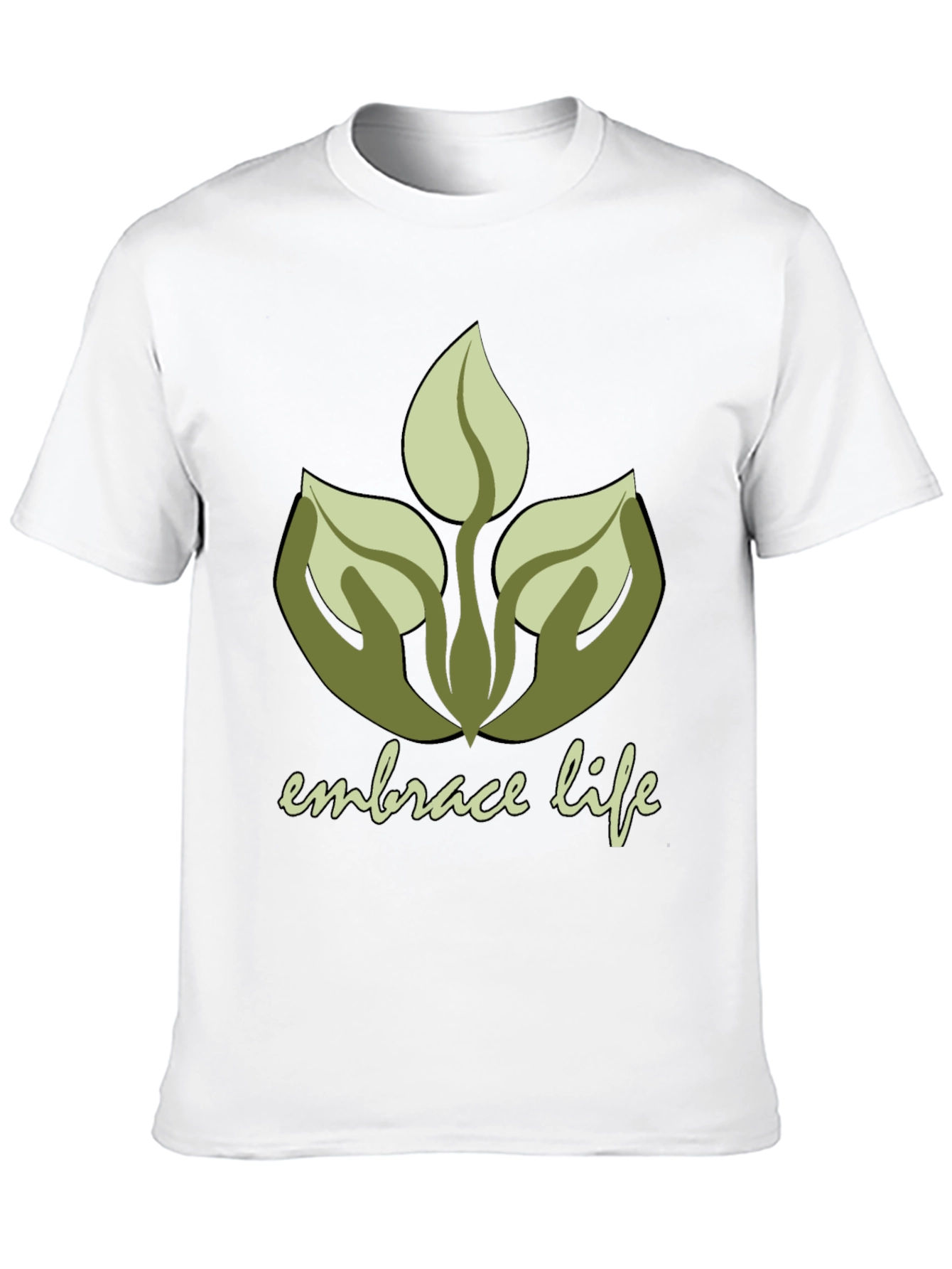 Embrace Life Graphic Tee - Nature Lover Shirt
