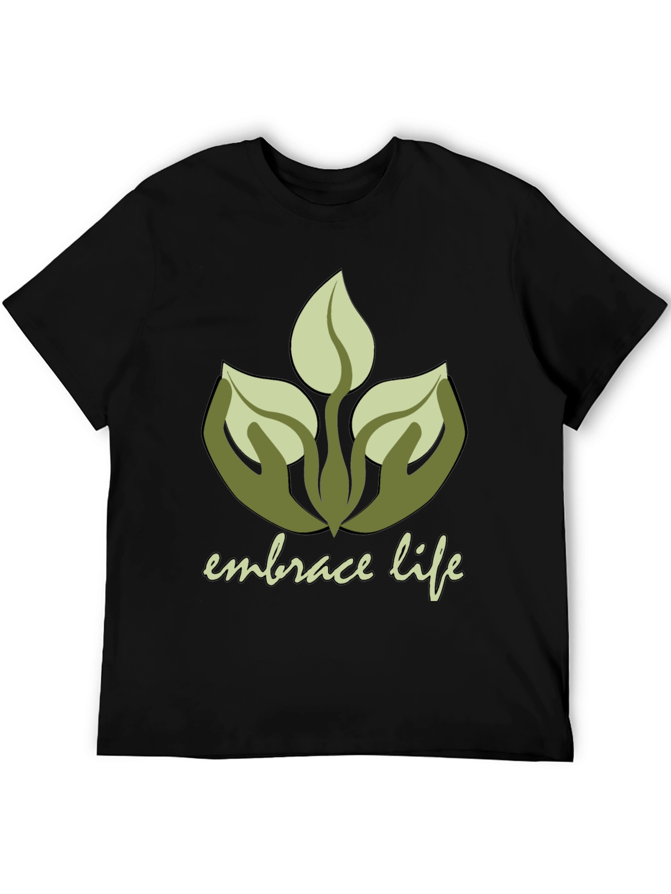 Embrace Life Graphic Tee - Nature Lover Shirt