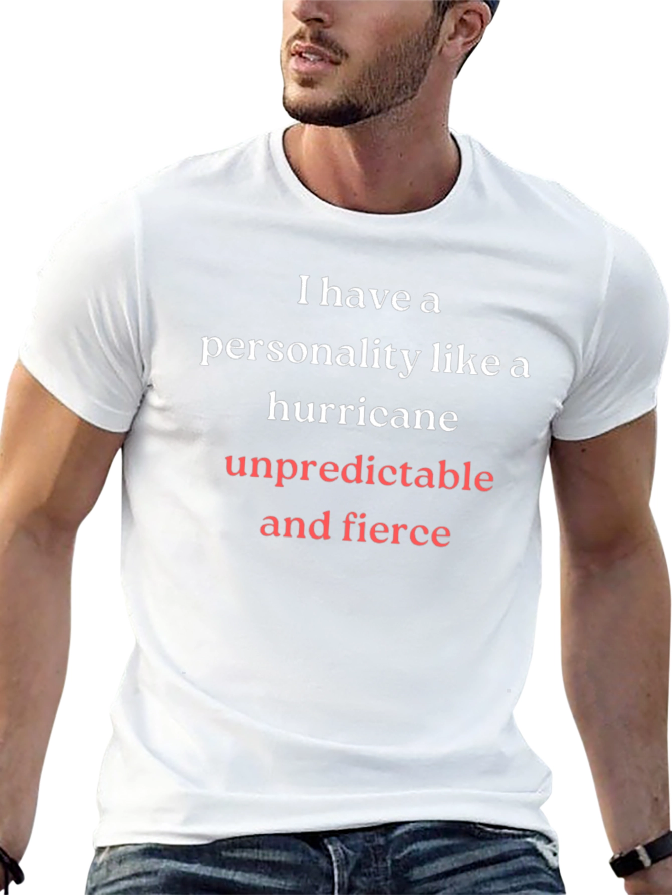 Hurricane Personality T-Shirt - Unpredictable & Fierce