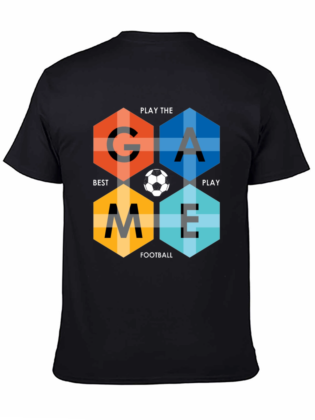 Game Football Hexagon T-Shirt
