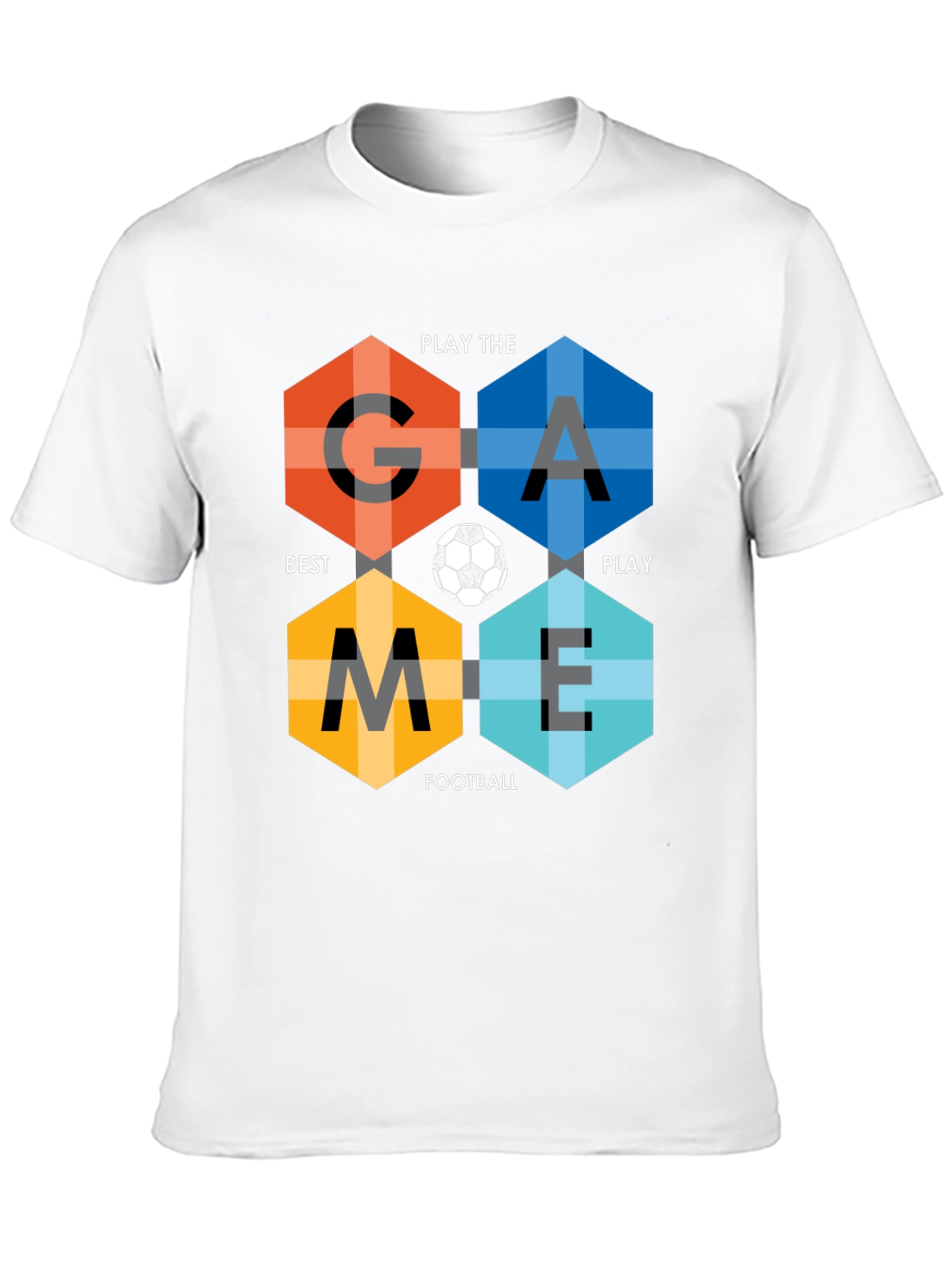 Game Football Hexagon T-Shirt