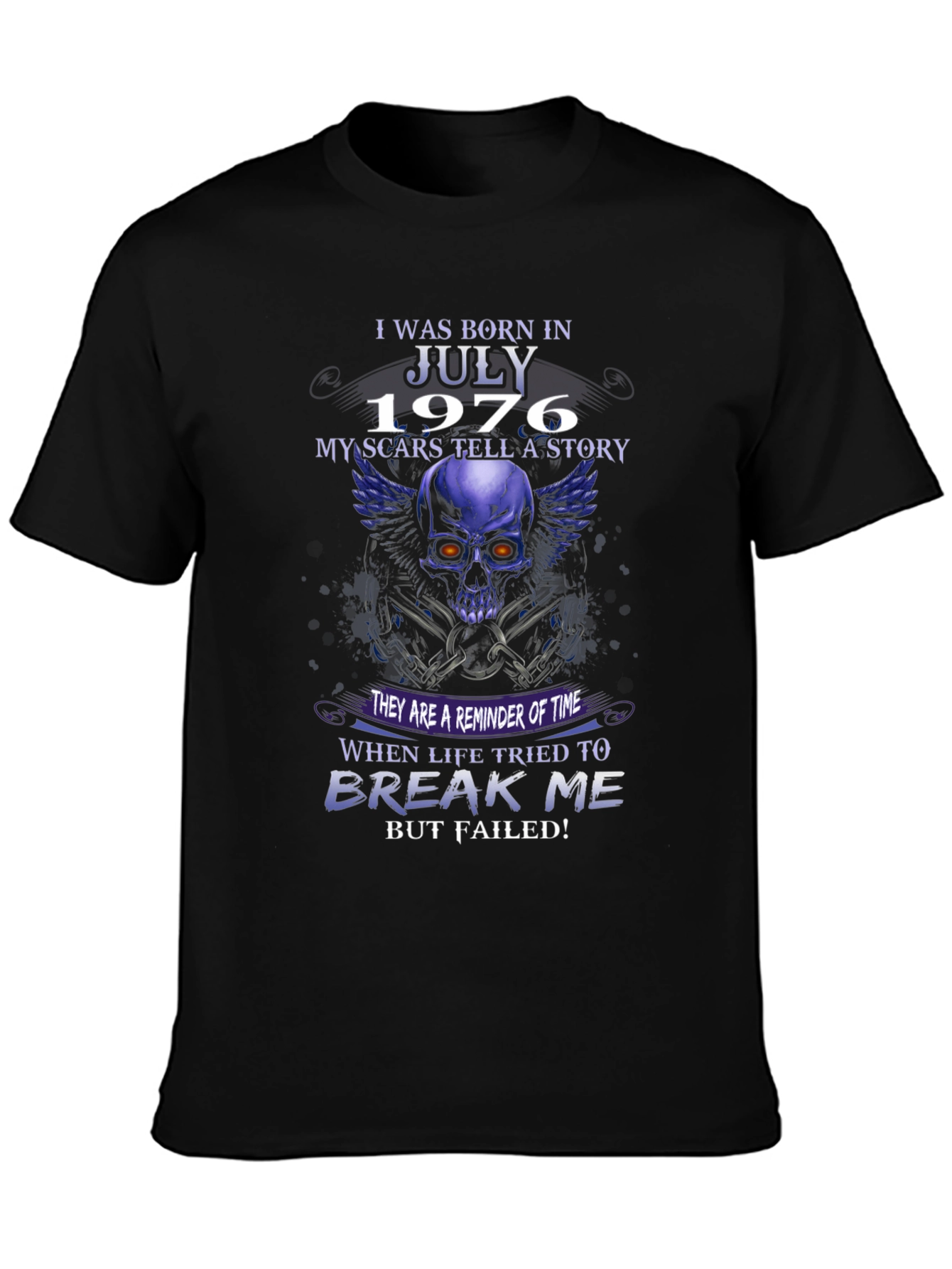 Born in July 1976 Graphic T-Shirt
